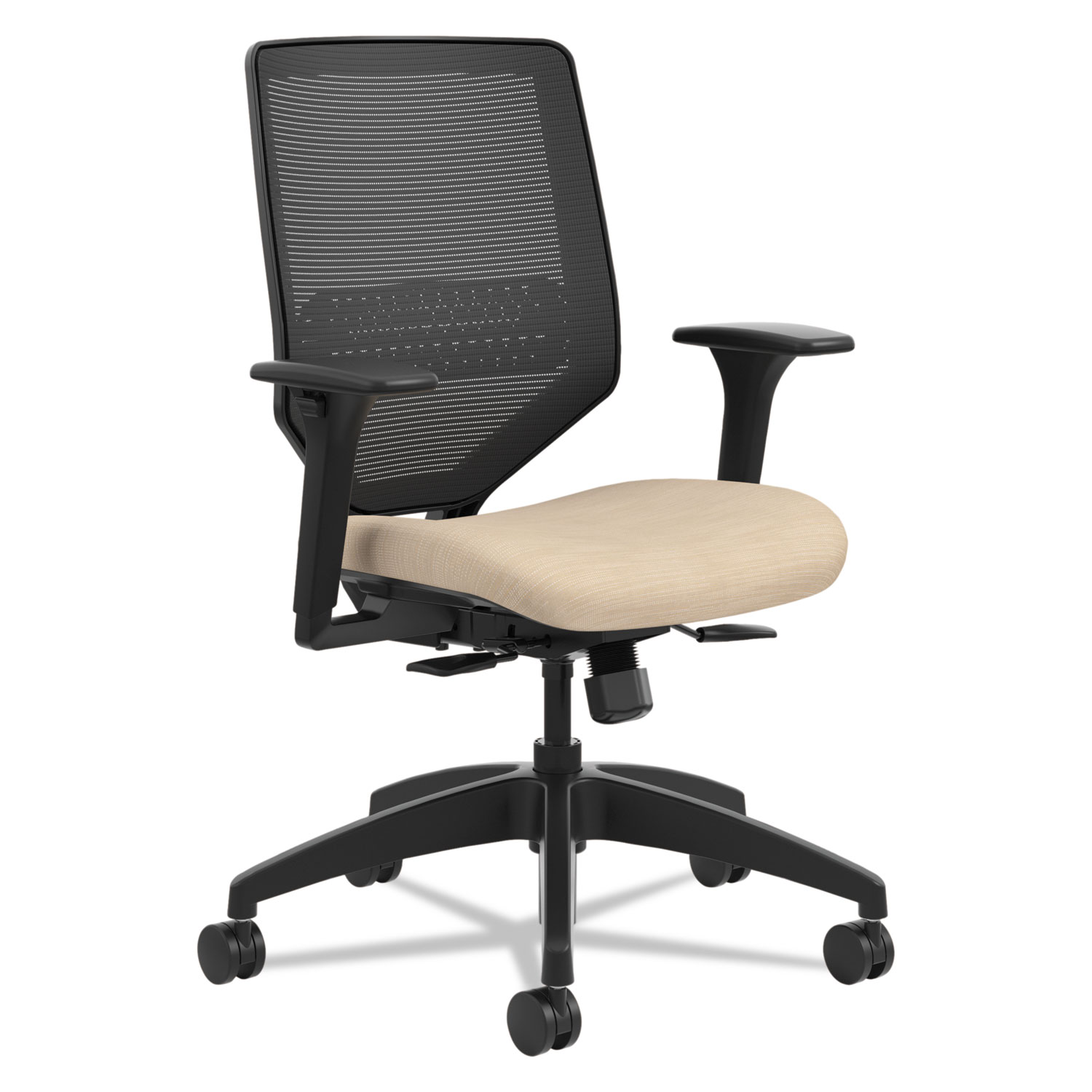 Solve Series Mesh Back Task Chair, Putty