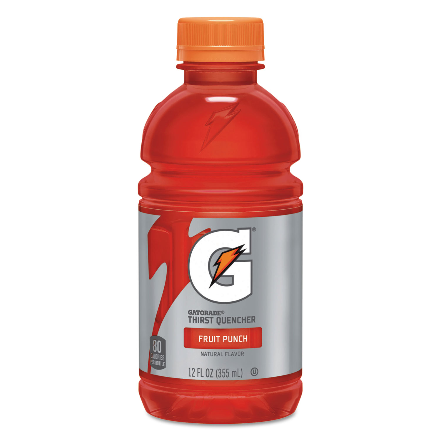 G-Series Perform 02 Thirst Quencher, Fruit Punch, 12 oz Bottle