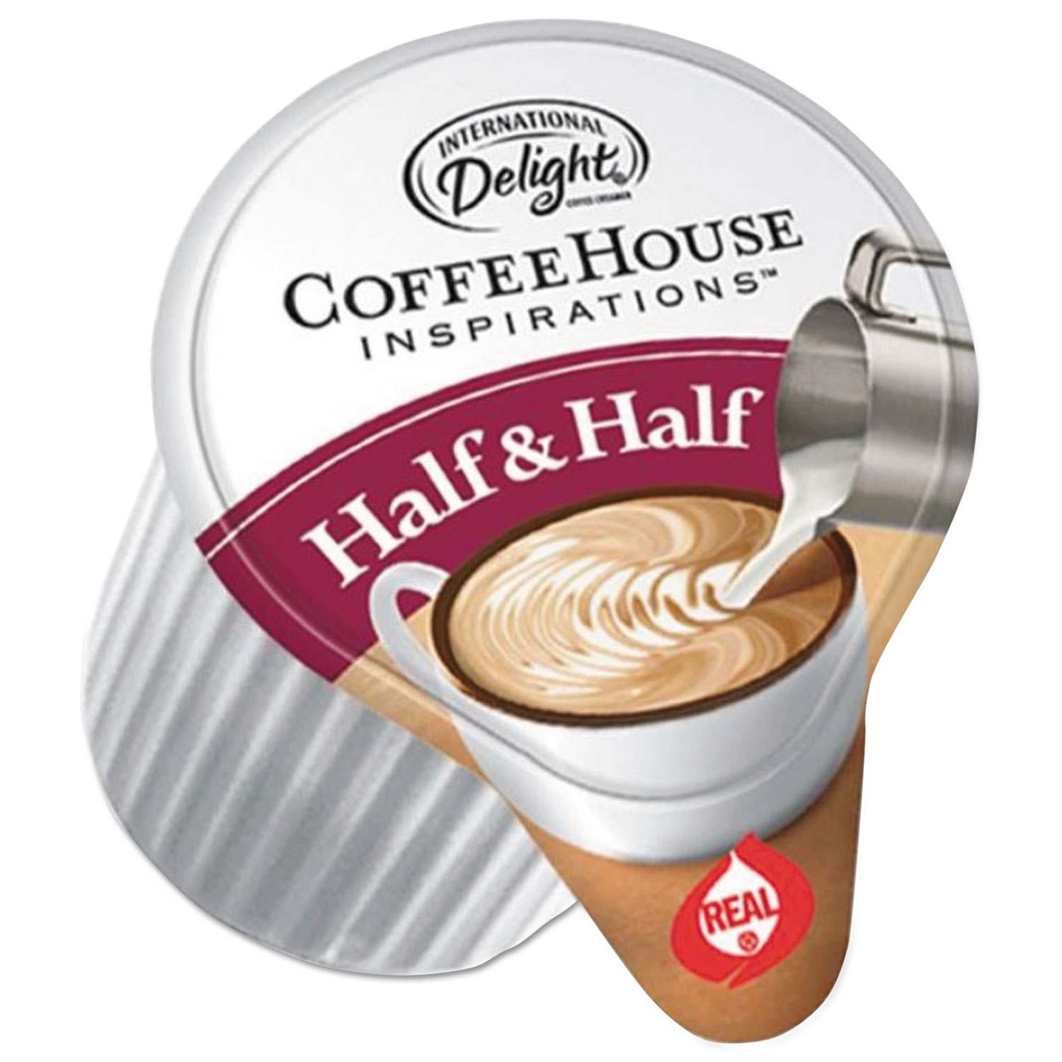  International Delight UPC102041 Coffee House Inspirations Half & Half,  0.38 oz, 384/Carton (ITD0102041) 