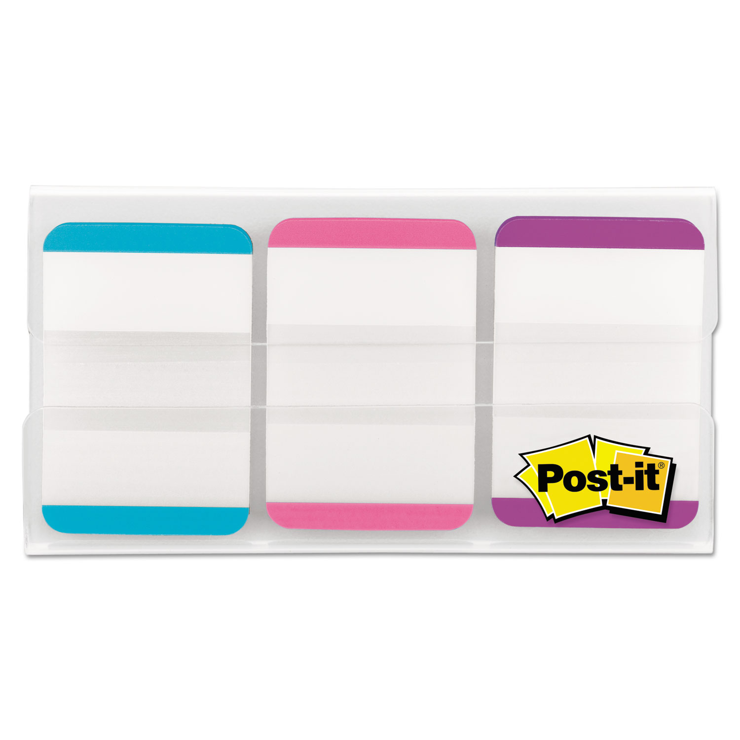  Post-it Tabs 686L-APV 1 Tabs, 1/5-Cut Tabs, Lined, Assorted Pastels, 1 Wide, 66/Pack (MMM686LAPV) 