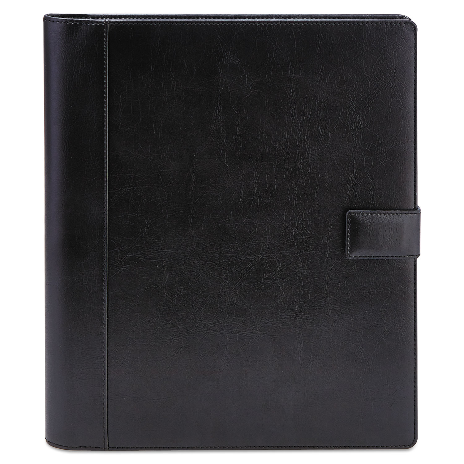  Universal UNV32653 Textured Notepad Holder, 8 1/2 x 11, Leather-Like, Black (UNV32653) 