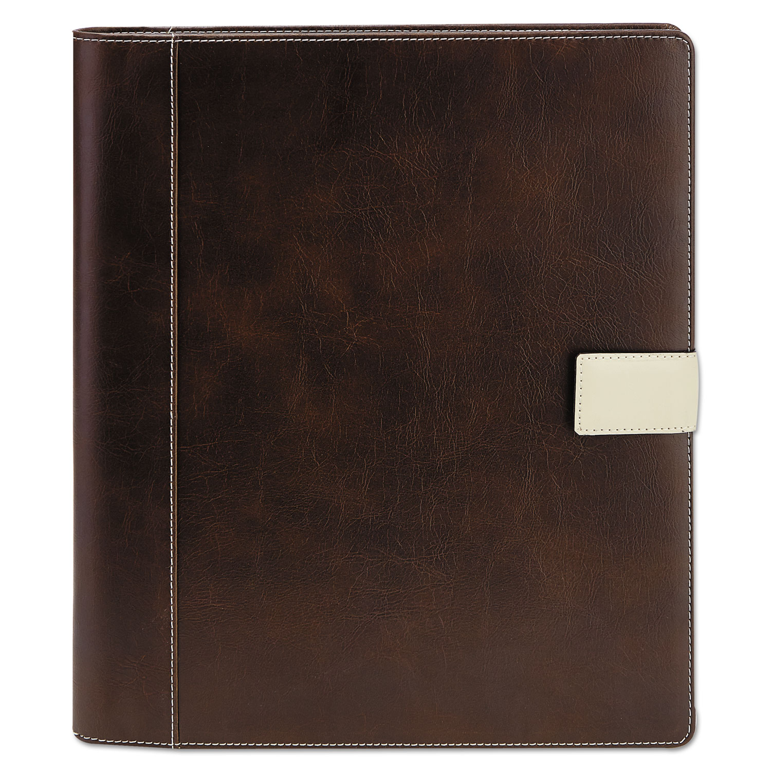  Universal UNV32658 Textured Notepad Holder, 8 1/2 x 11, Leather-Like, Brown (UNV32658) 