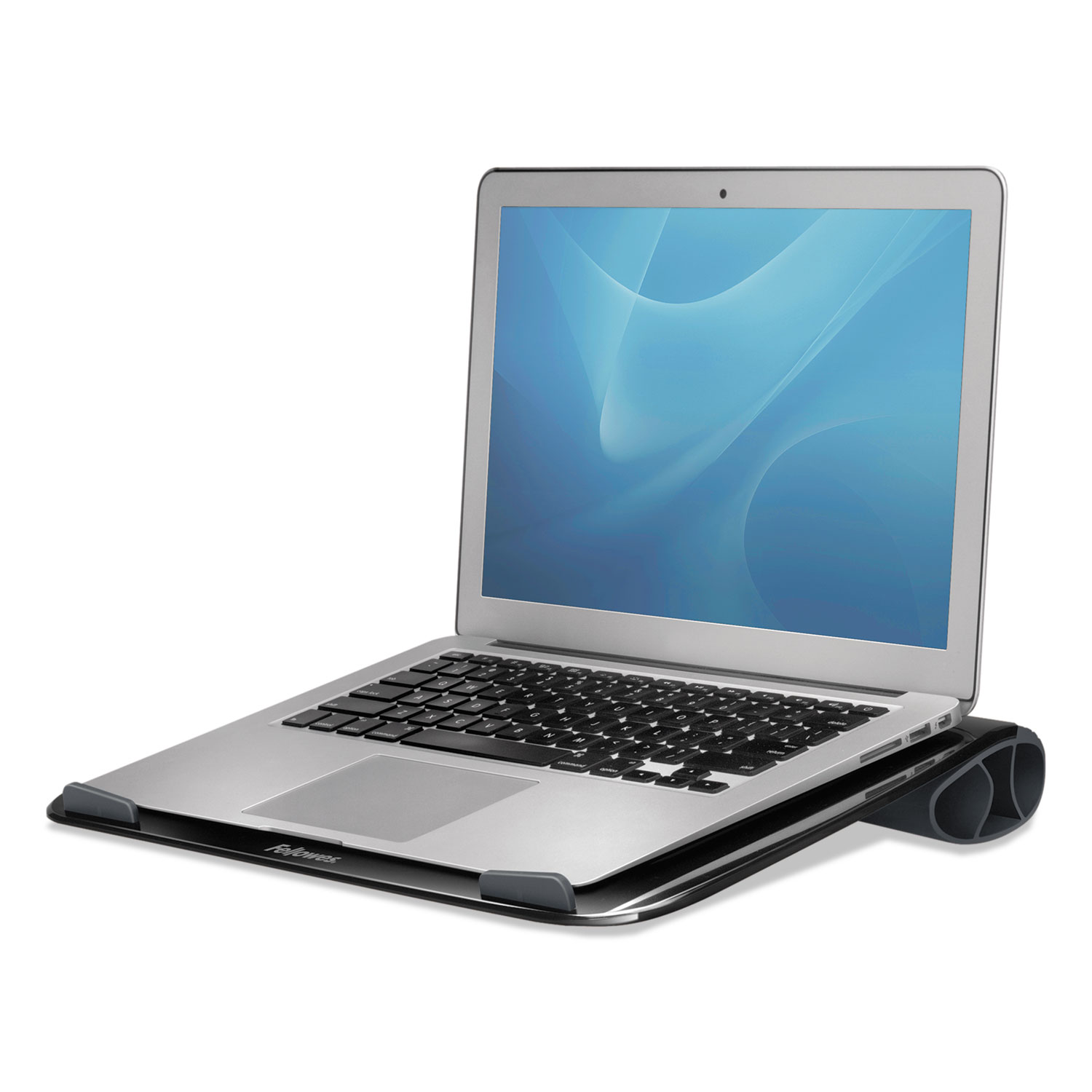  Fellowes 9473101 I-Spire Series Laptop Lapdesk, 14 15/16 x 11 3/16 x 1 11/16, Black/Gray (FEL9473101) 
