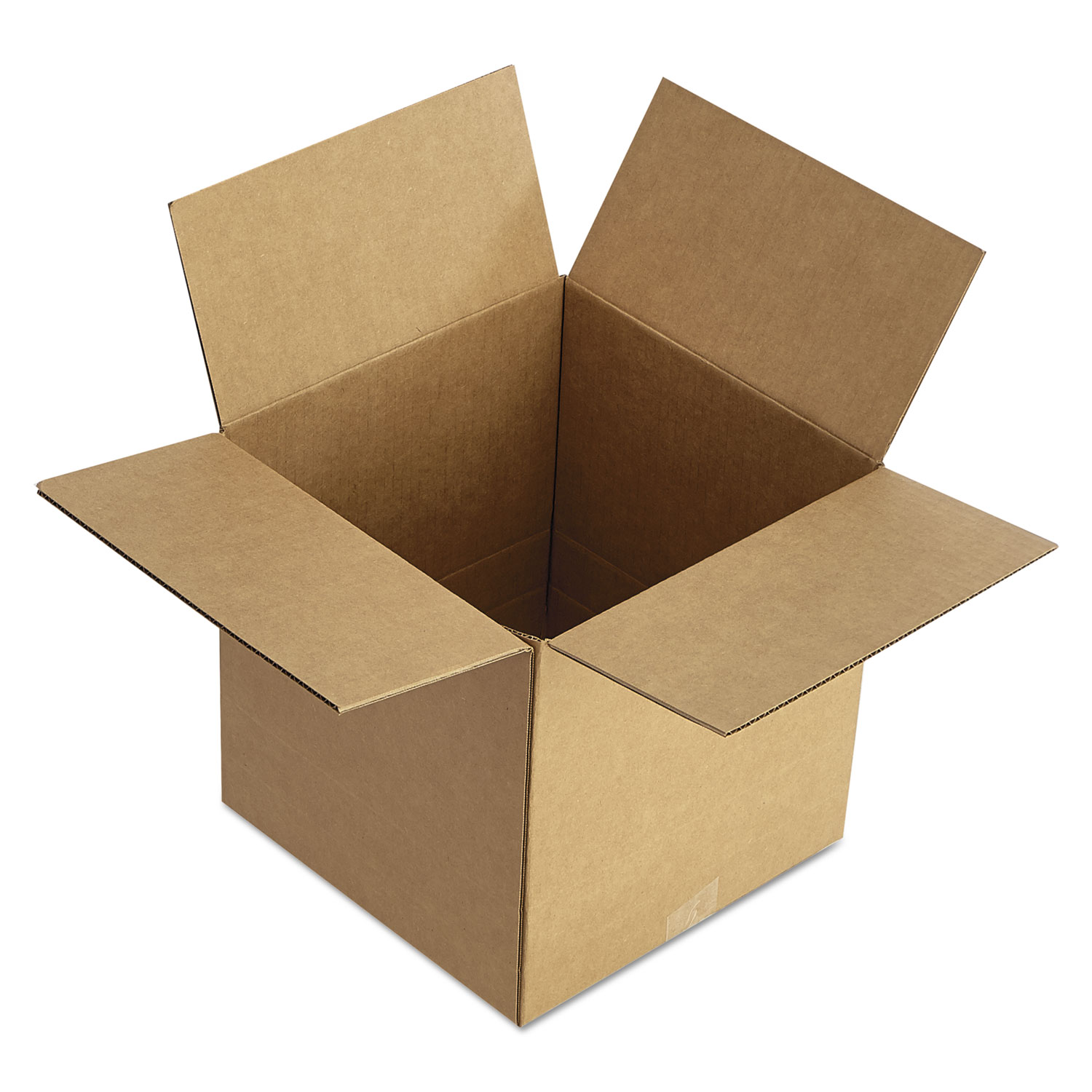 Brown Corrugated - Fixed-Depth Shipping Boxes, 12l x 12w x 8h, 25/Bundle