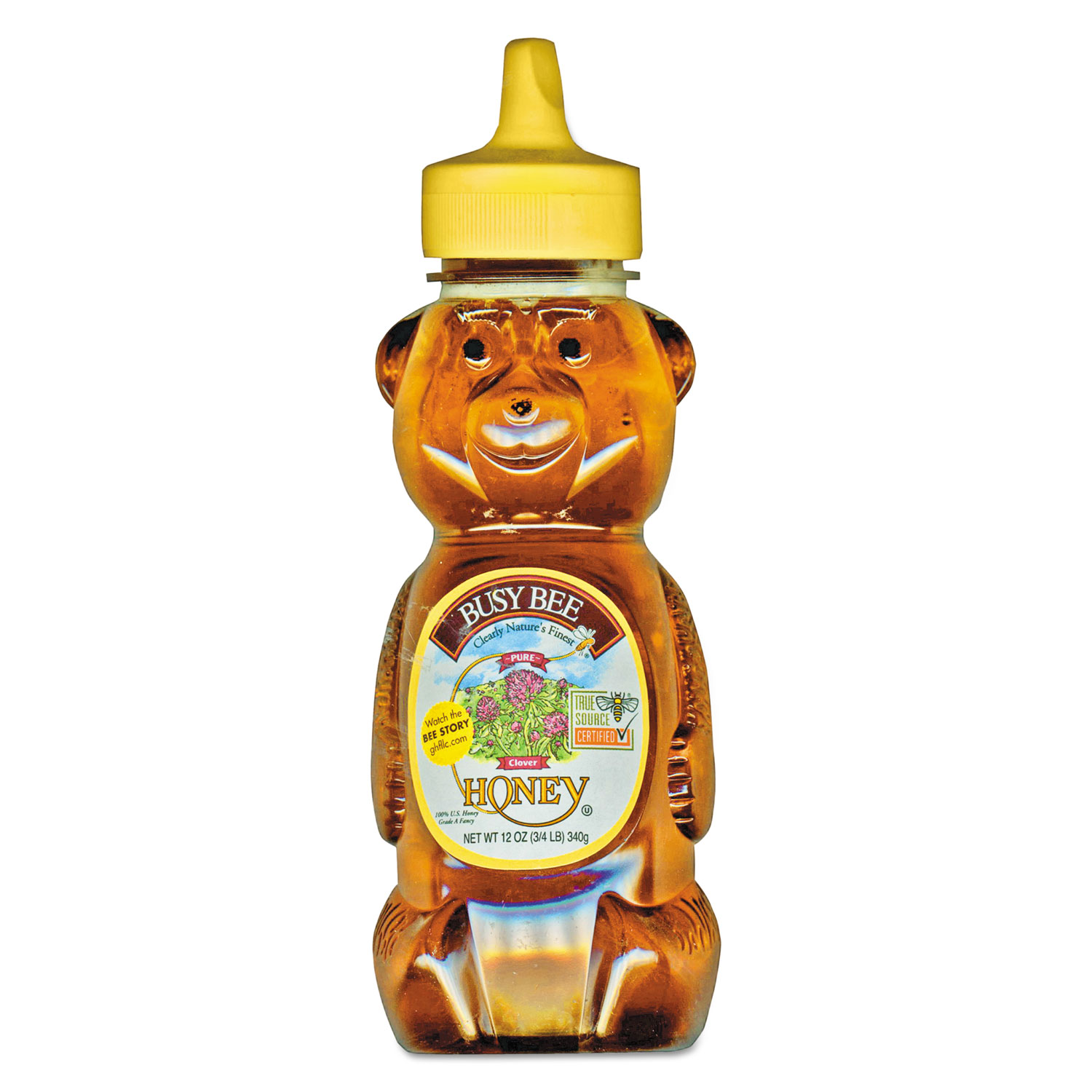Clover Honey, 12 oz Bottle, 12/Carton