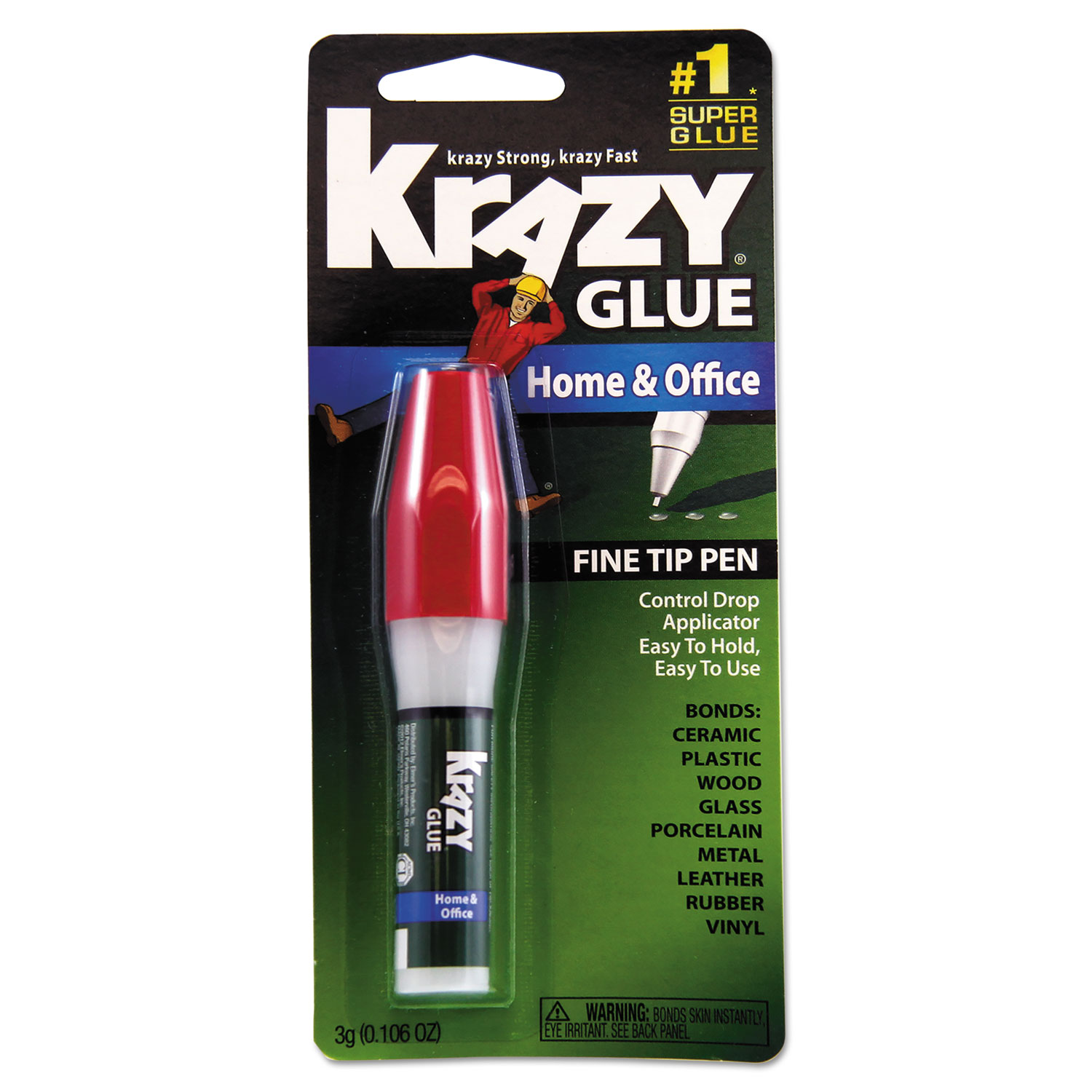 All Purpose Krazy Glue, 3 g, Clear