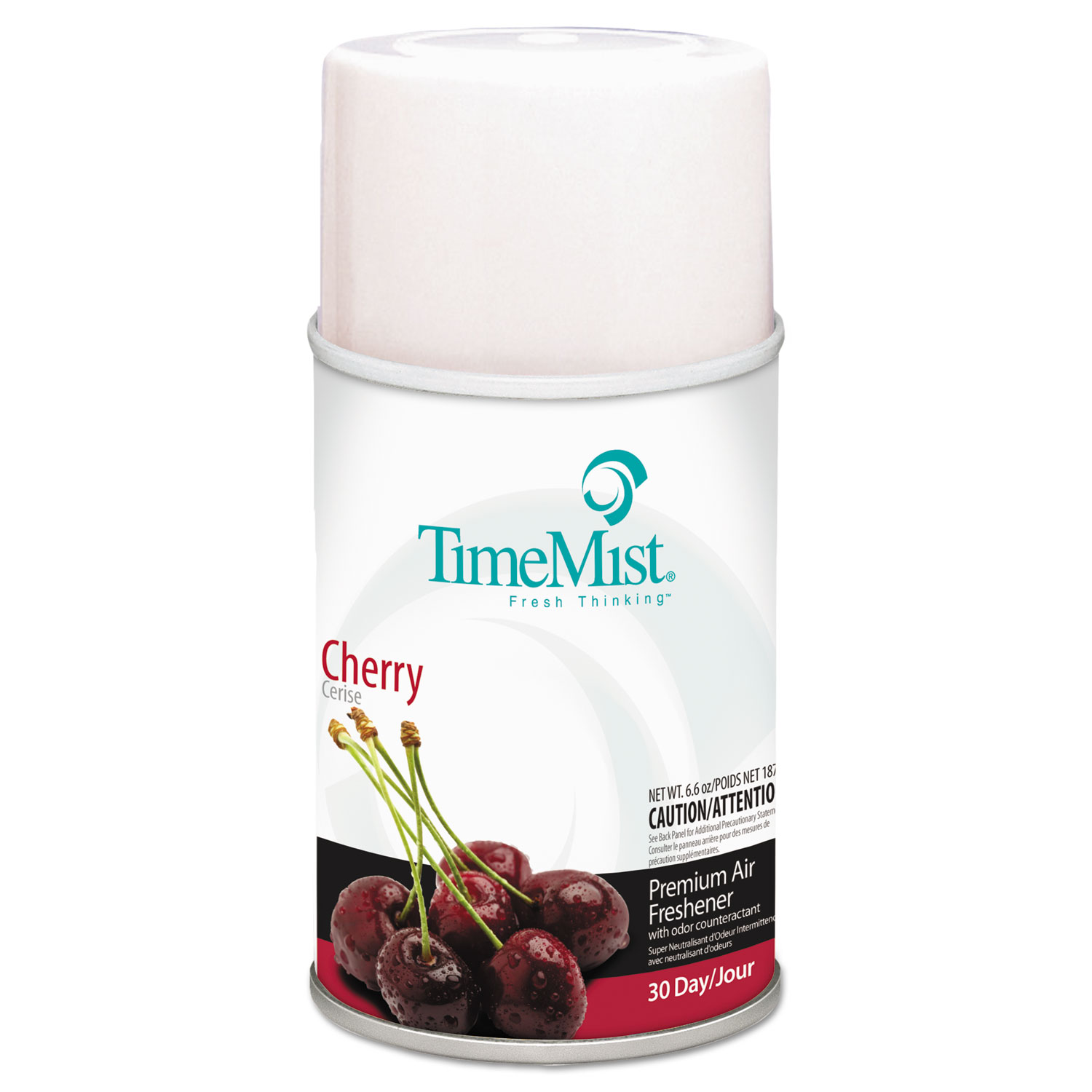  TimeMist 1042700 Premium Metered Air Freshener Refill, Cherry, 6.6 oz Aerosol, 12/Carton (TMS1042700) 