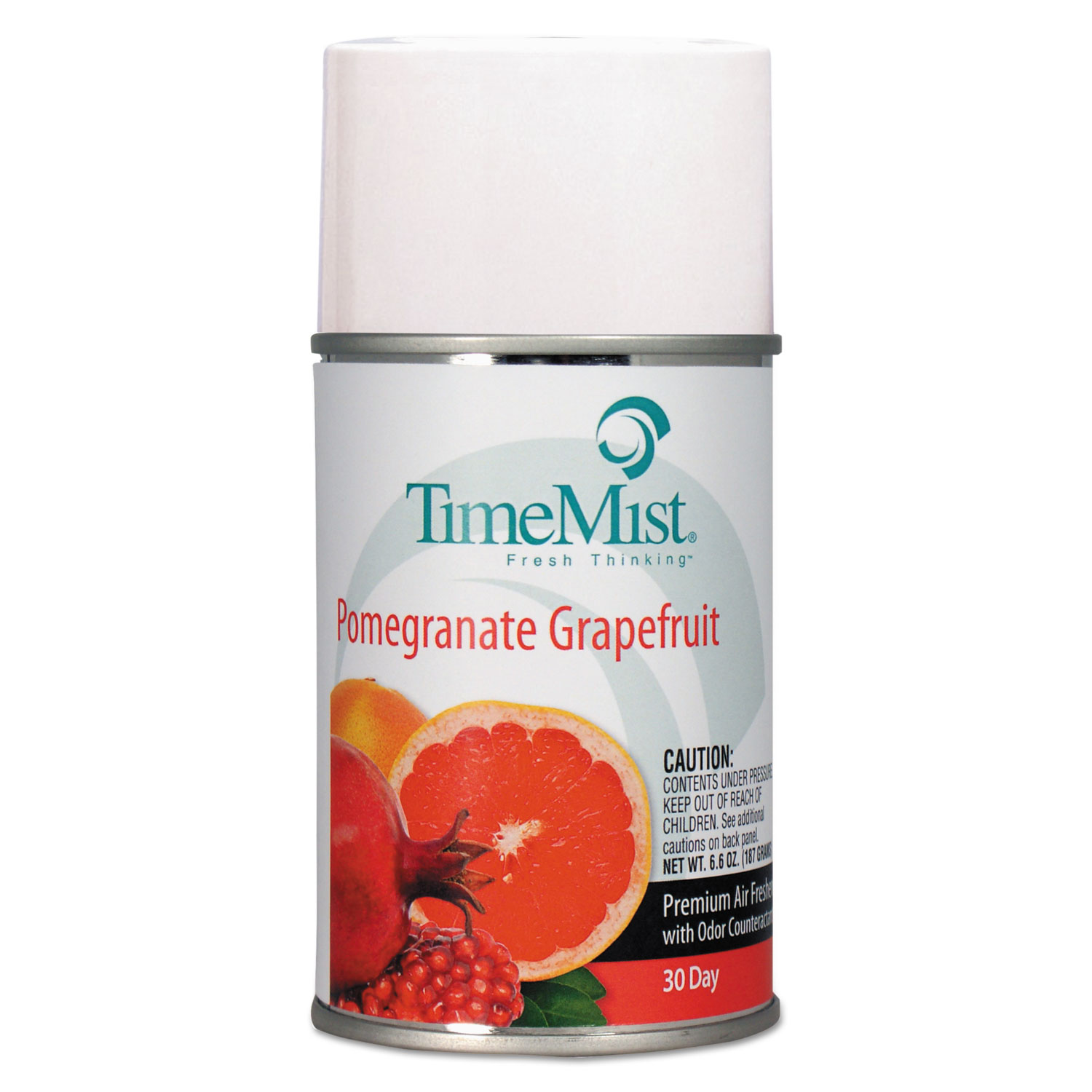  TimeMist 1047605 Premium Metered Air Freshener Refill, Pomegranate Grapefruit, 6.6 oz Aerosol, 12/Carton (TMS1047605) 