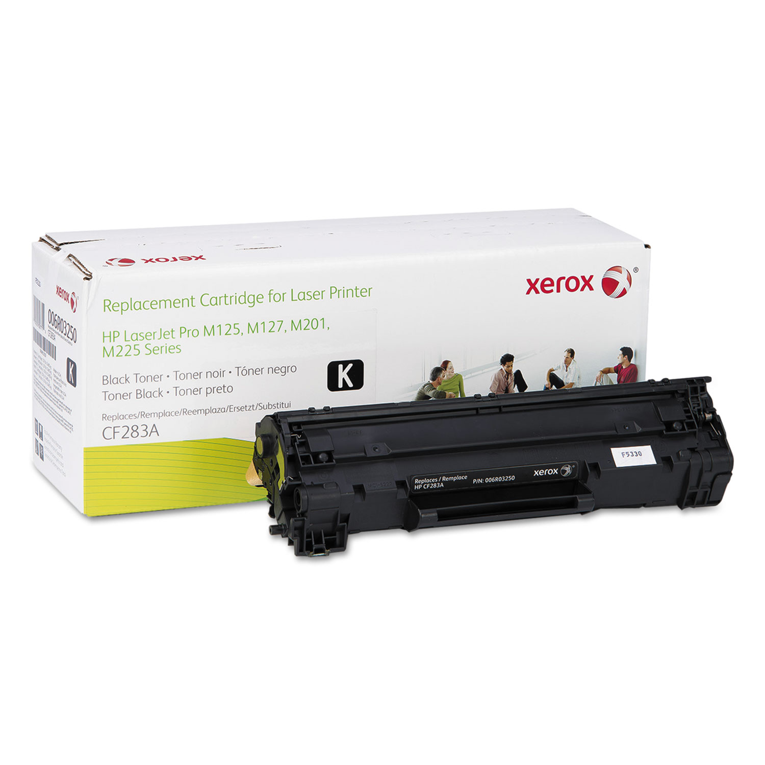  Xerox 006R03250 006R03250 Remanufactured CF283A (83A) Toner, 1500 Page-Yield, Black (XER006R03250) 