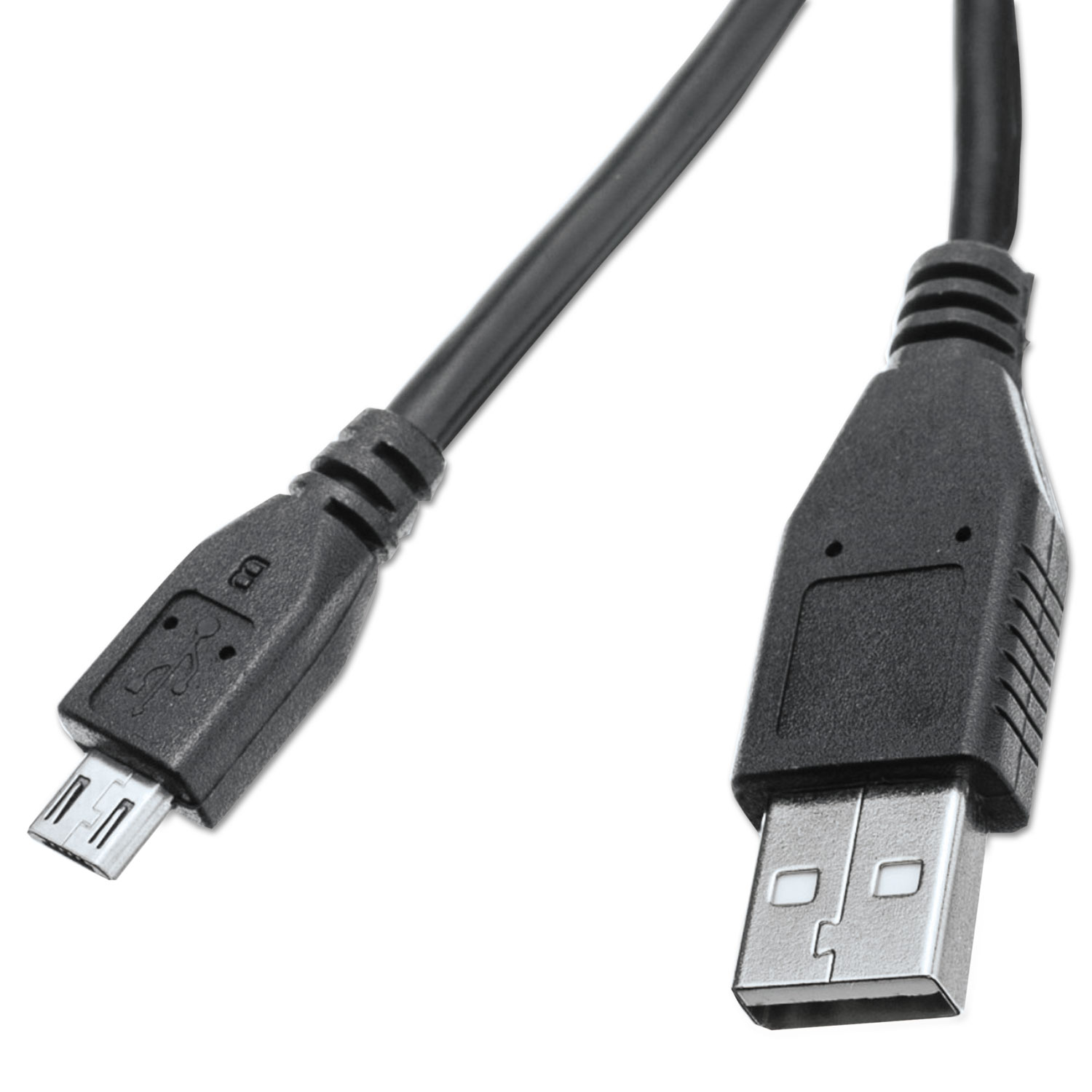 Micro USB Cable, 10 ft, Black