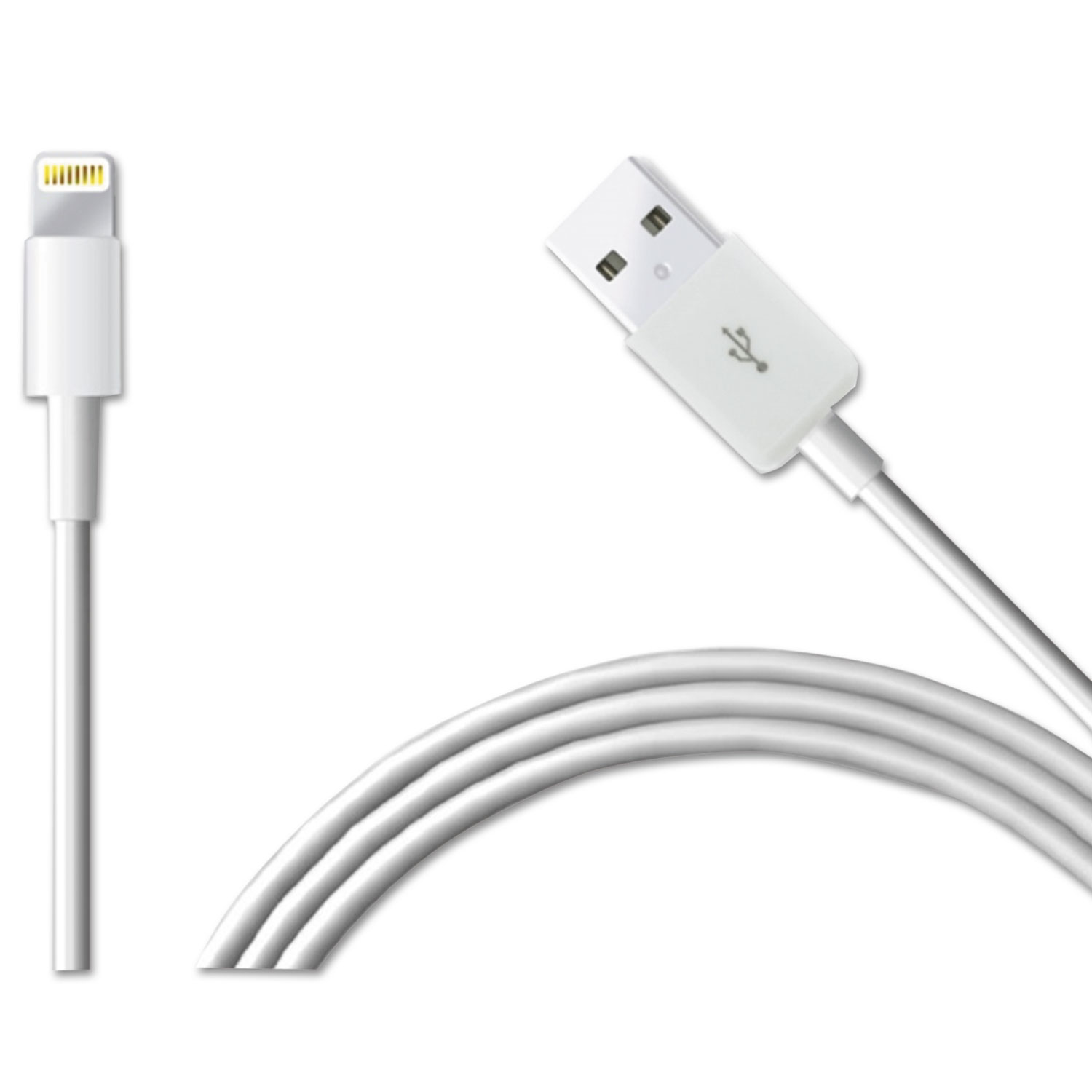  Case Logic CLLPCA002WT Apple Lightning Cable, 10 ft, White (BTHCLLPCA002WT) 