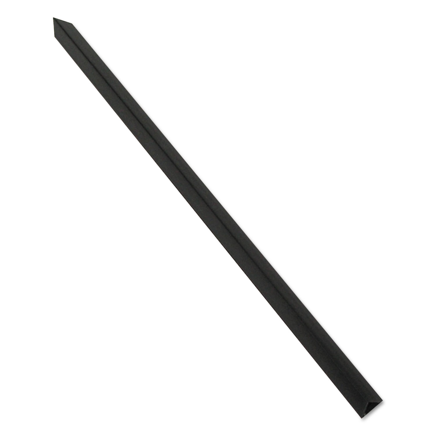 Slide N Grip Binding Bars, Black, 11 x 1/2, 100/Box