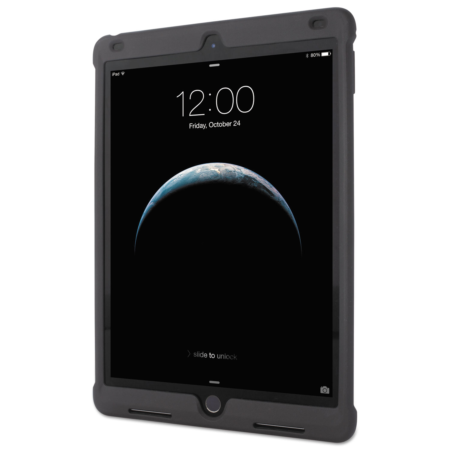 BlackBelt 1st Degree Rugged Case for iPad Air 2, Black