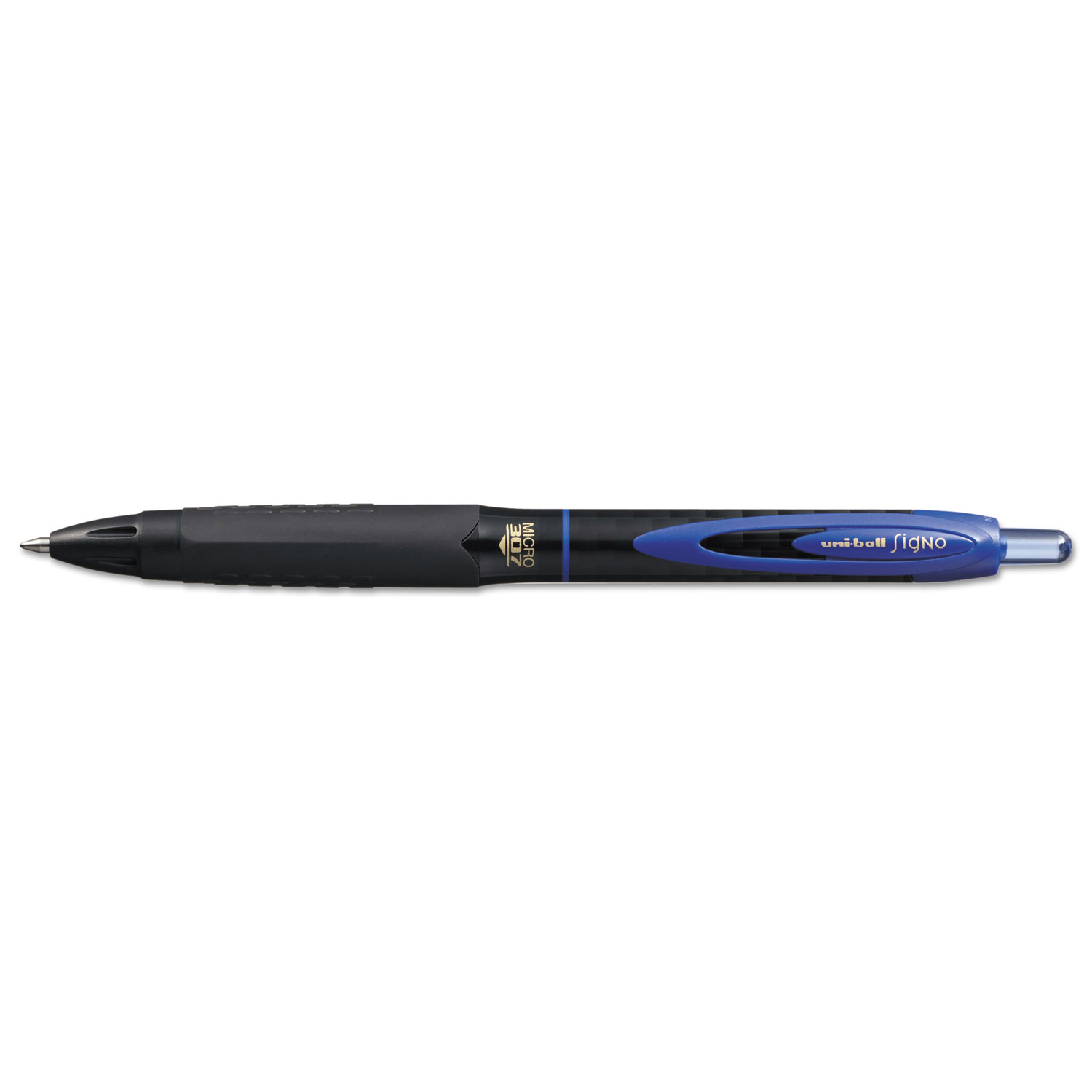 Микро ручка. Ручка гелевая Uni Ball signo 307 RT (0.7MMBLUE) unn-307 Blue. Ручки uri Ball.