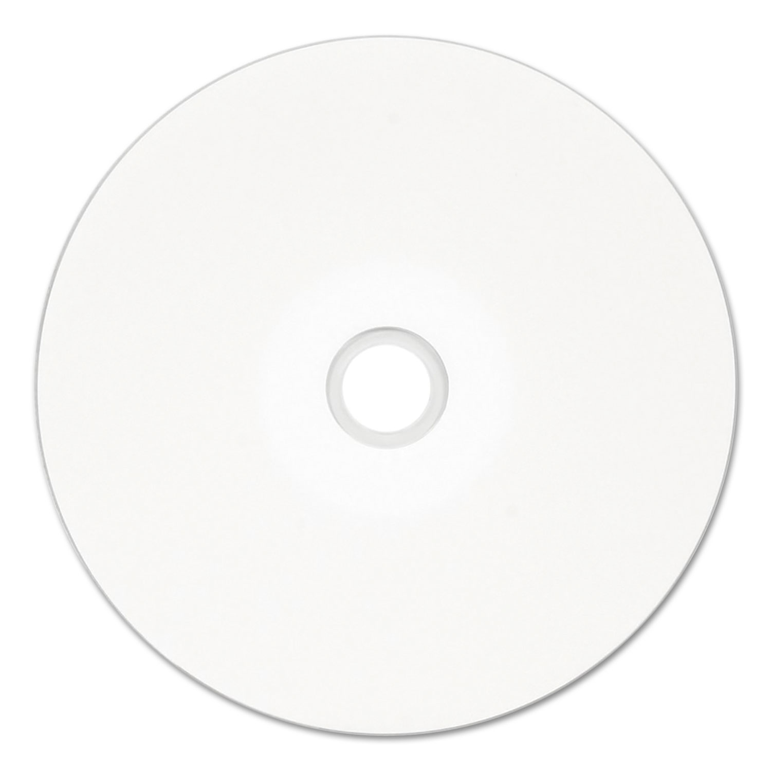 Inkjet Printable DVD+R Discs, 4.7GB, 16x, Spindle, White, 50/Pack