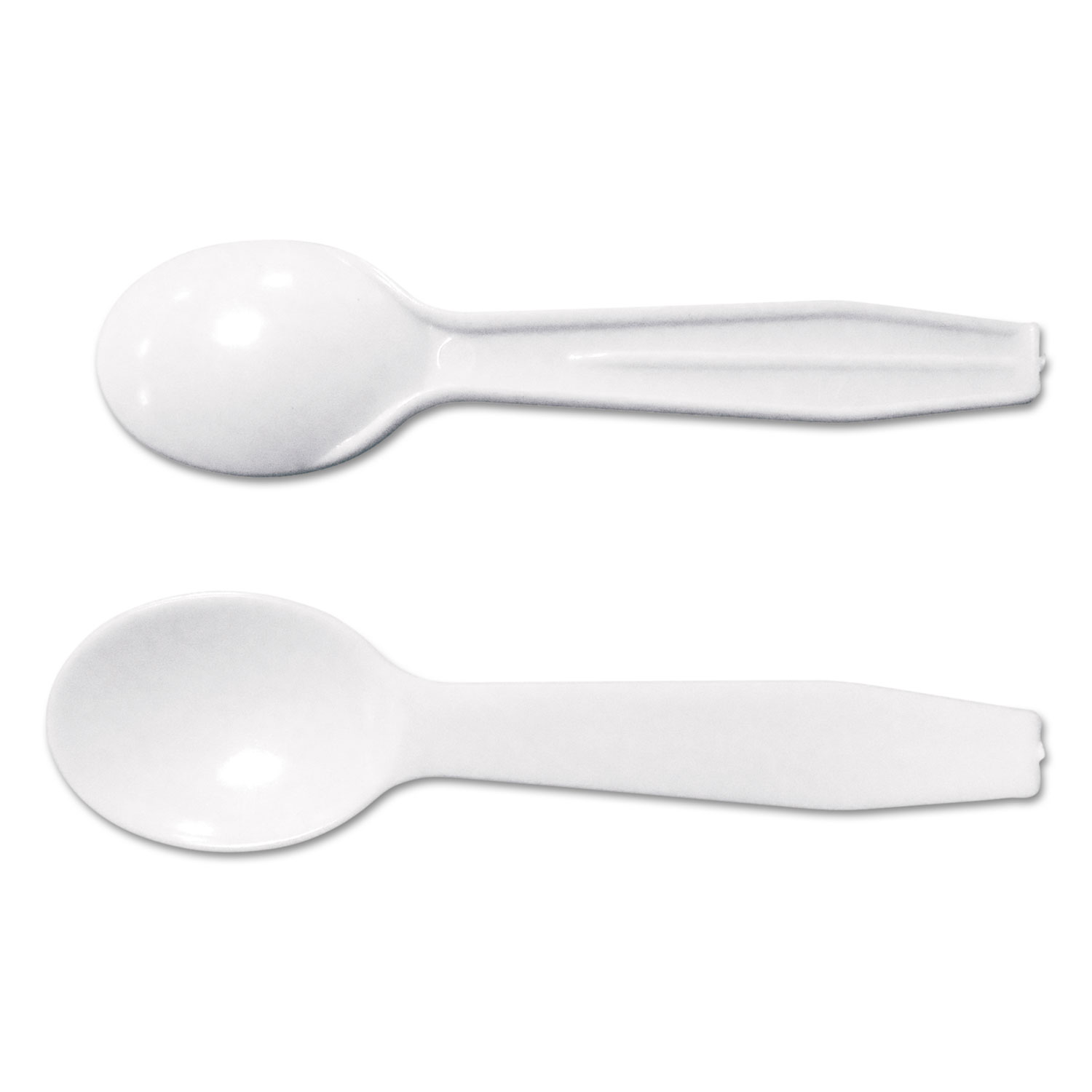 Medium-Weight Cutlery, Taster Spoon, White, 3