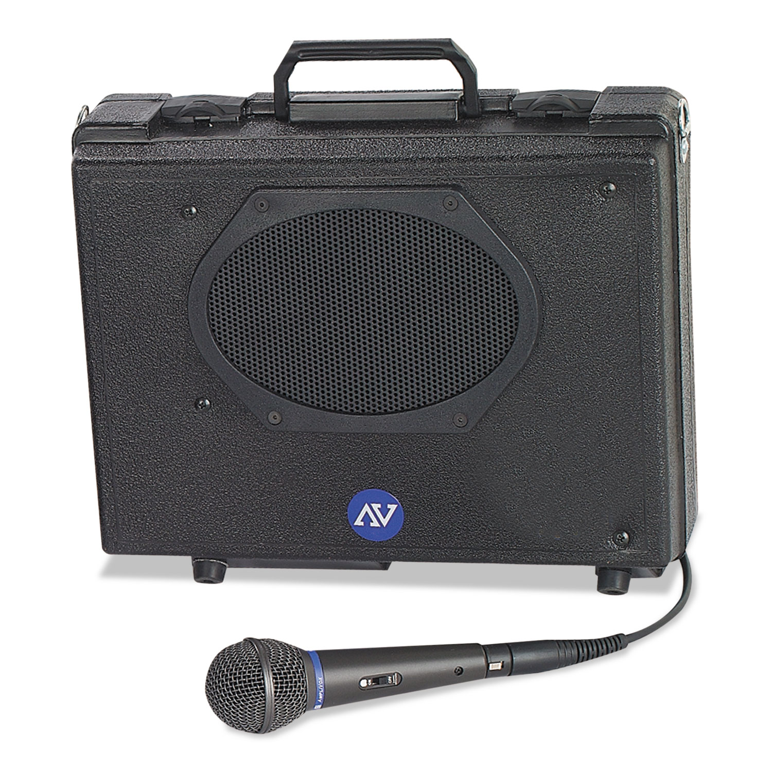 Audio Portable Buddy Professional PA System w/Pro Wired Mic & 15-ft. Cable