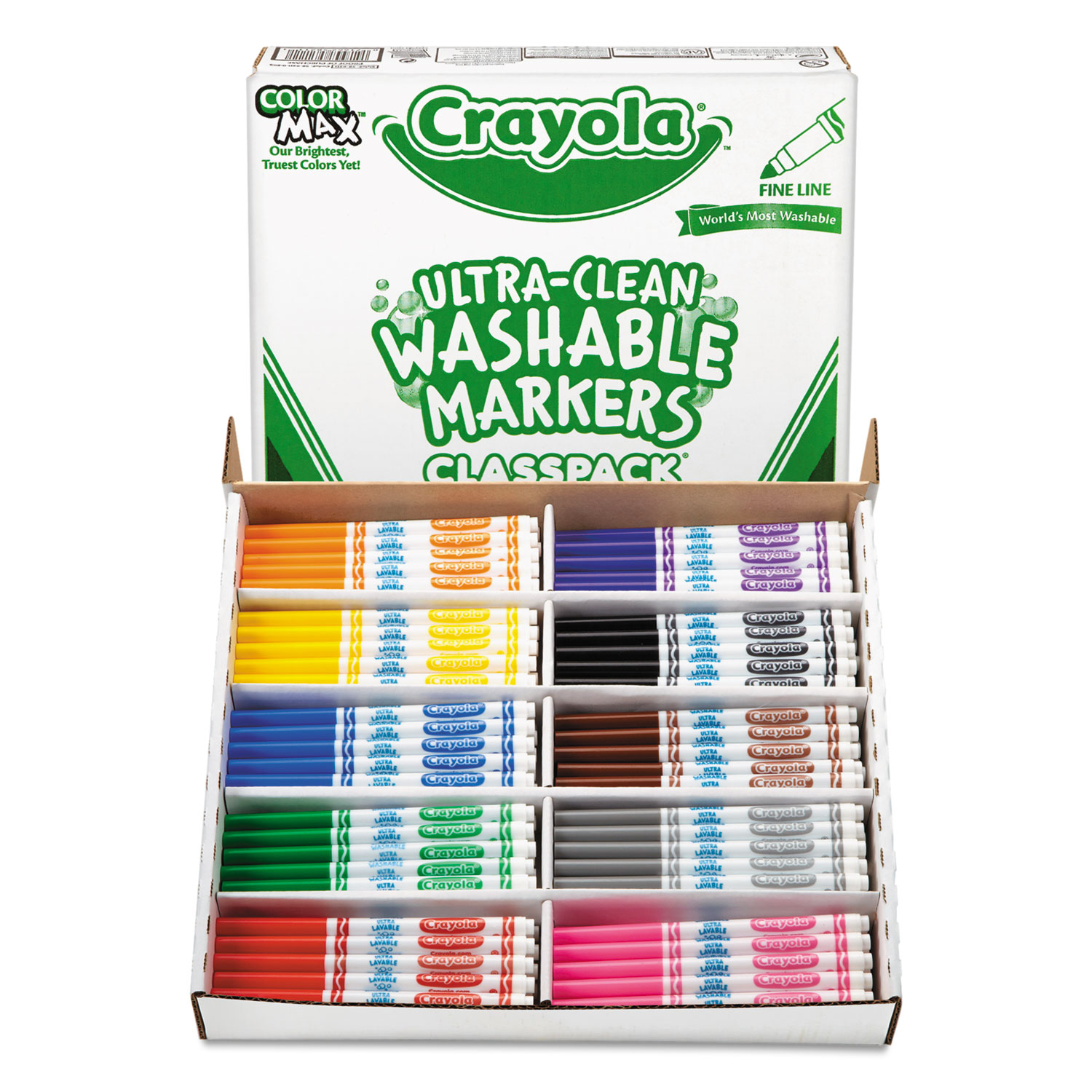 192 Count Ultra-Clean Washable Markers for Kids, Crayola.com