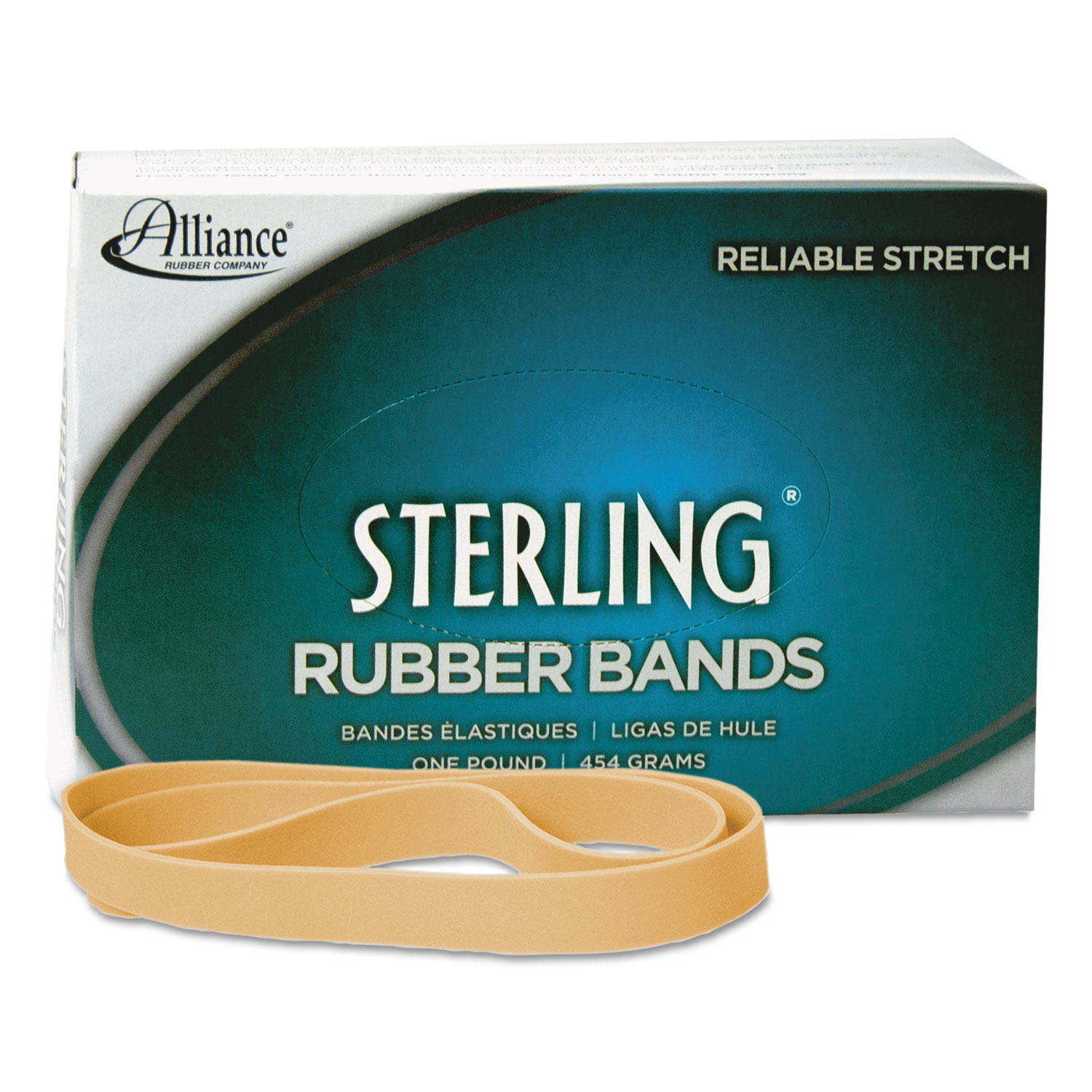 Sterling Rubber Bands Rubber Bands, 105, 5 x 5/8, 70 Bands/1lb Box