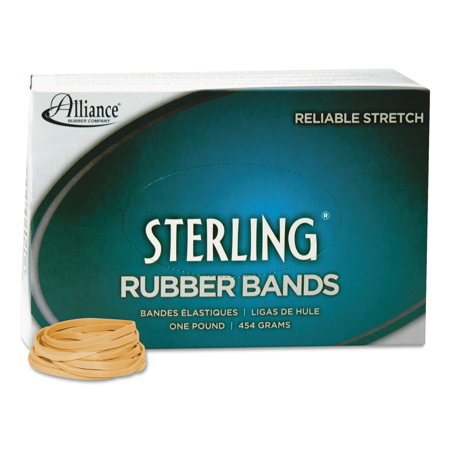 Sterling Rubber Bands Rubber Band, 31, 2 1/2 x 1/8, 1200 Bands/1lb Box