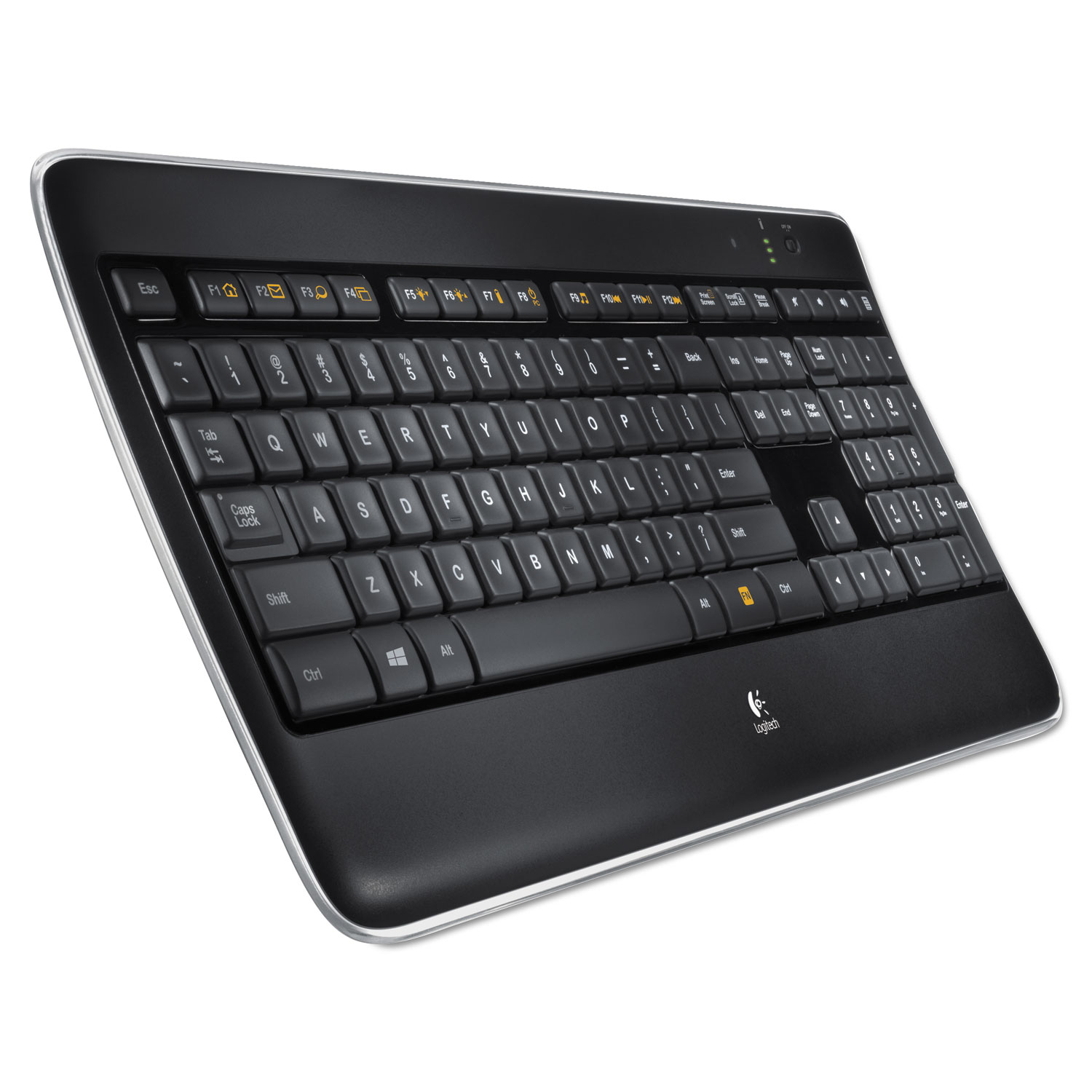 K800 Wireless Illuminated Keyboard, Black