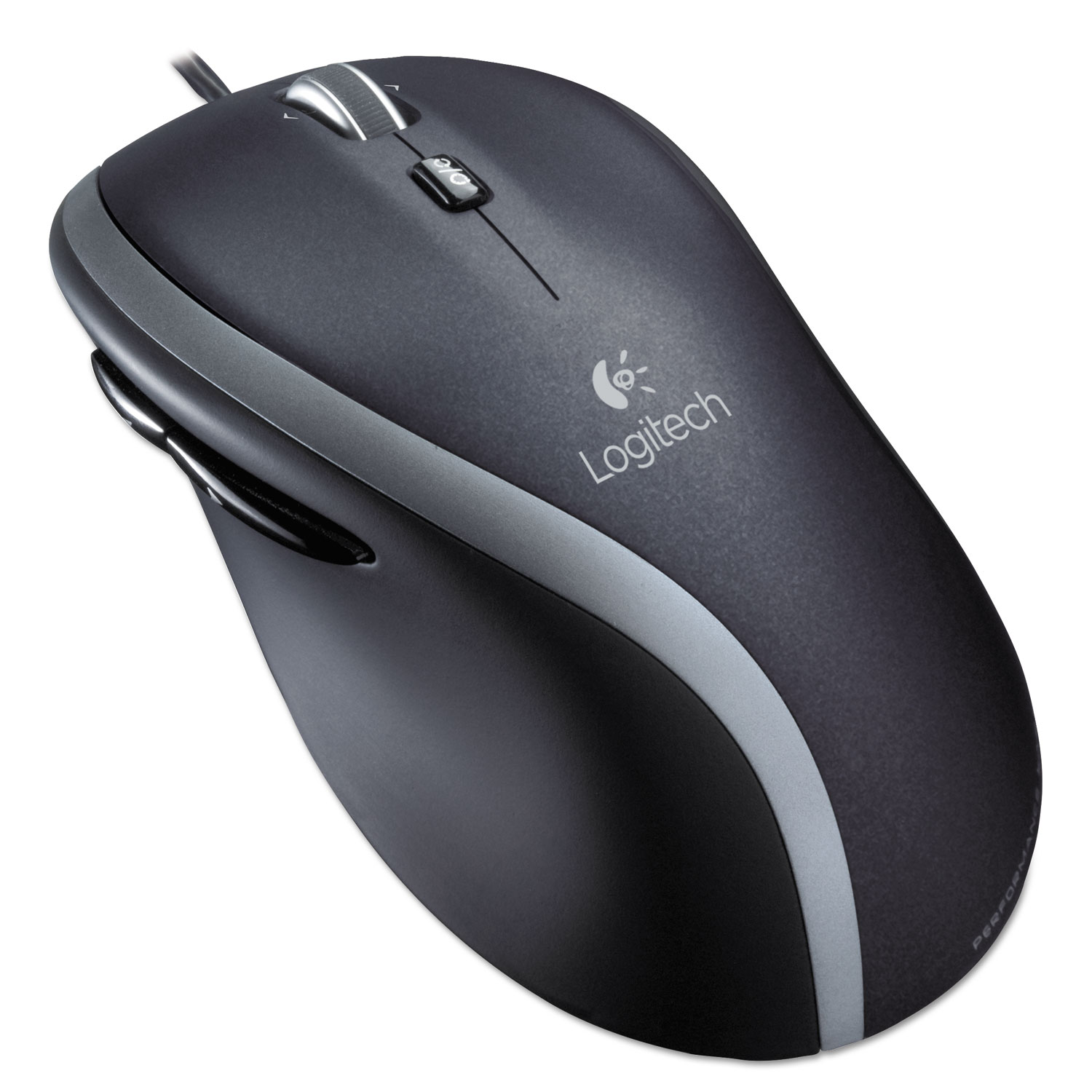  Logitech 910-001204 M500 Corded Mouse, USB 2.0, Right Hand Use, Black/Silver (LOG910001204) 
