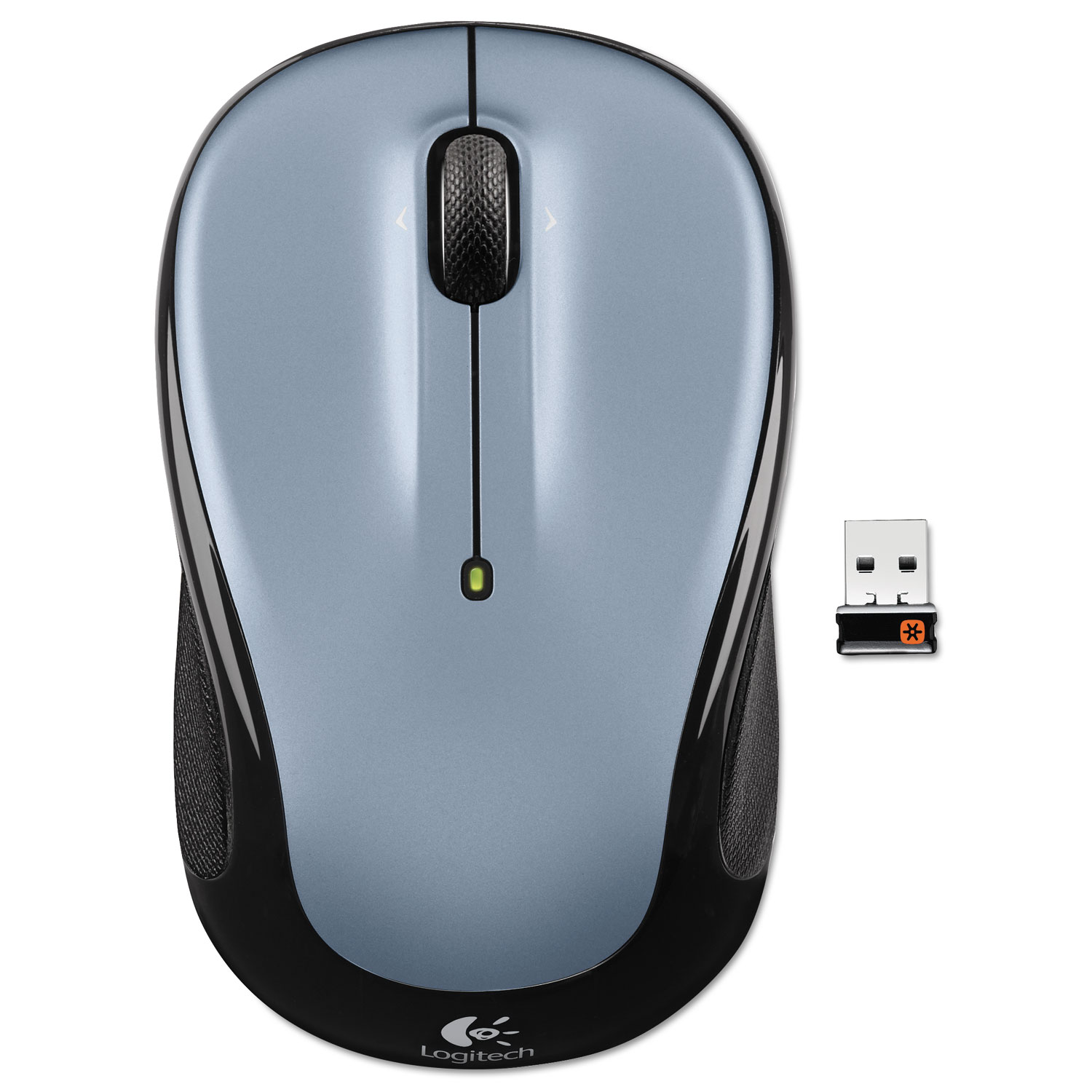 M325 Wireless Mouse, Right/Left, Silver
