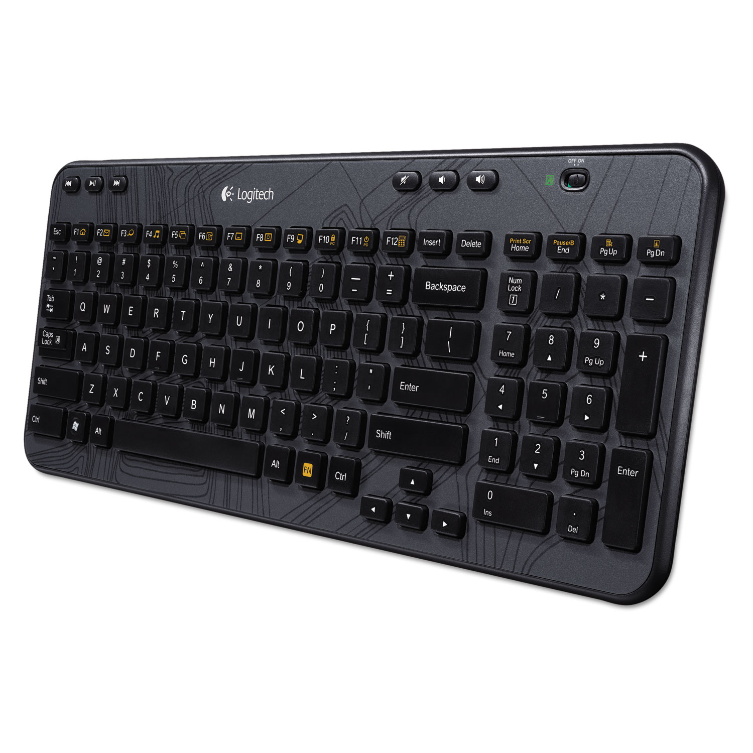  Logitech 920-004088 K360 Wireless Keyboard for Windows, Black (LOG920004088) 