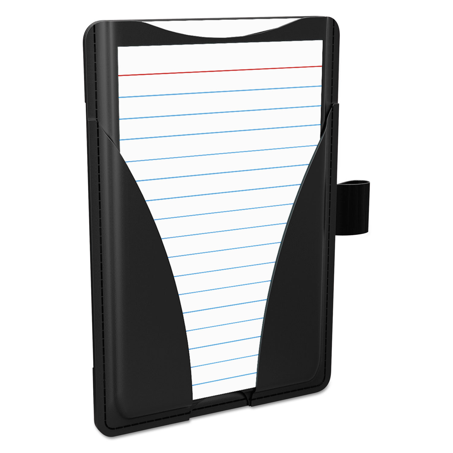  Oxford 63519 At Hand Note Card Case, 25 Capacity, 3 3/4d x 5 1/2w, Black (OXF63519) 