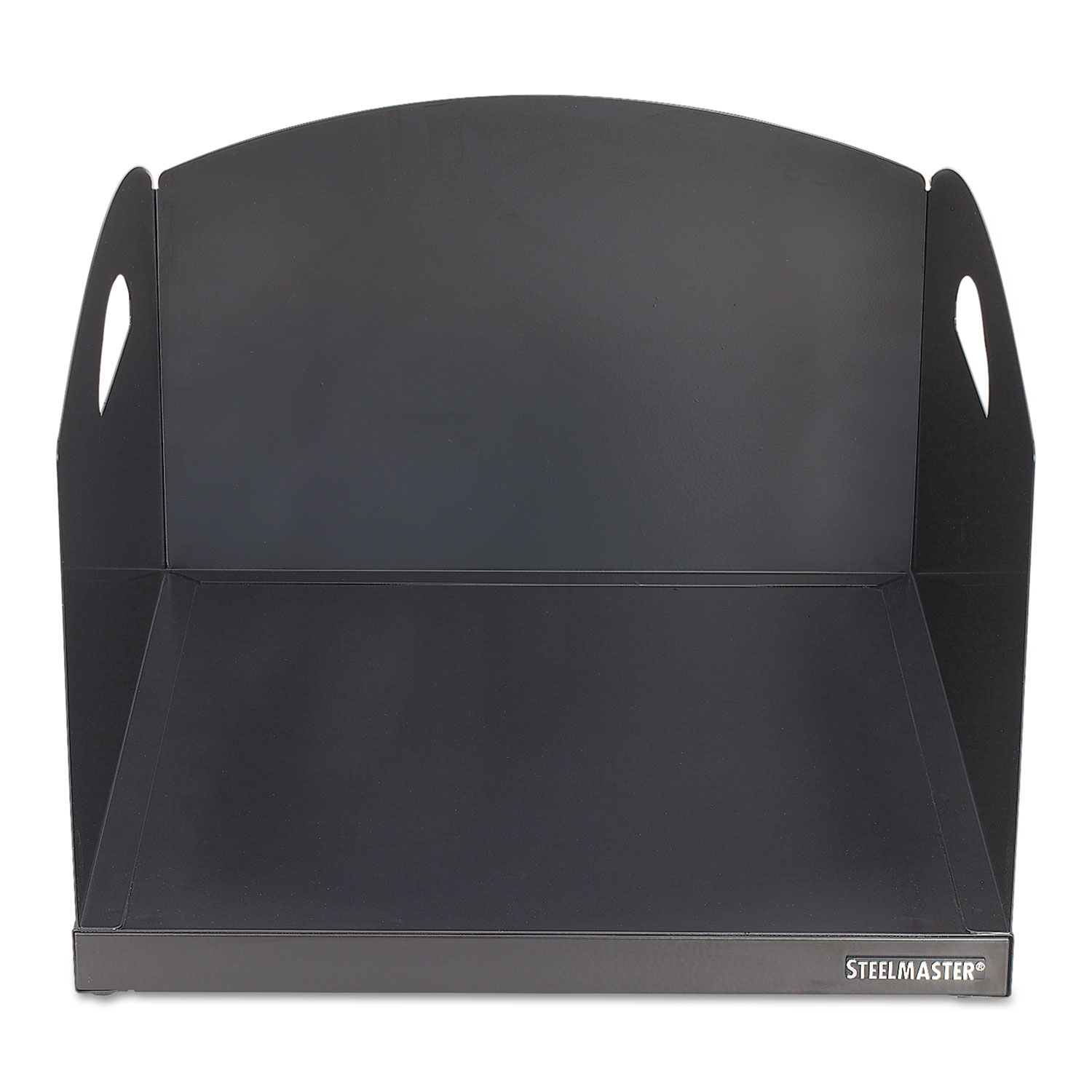 Big Stacker Inbox Desk Tray, Single Tier, 11 x 12 x 8, Black
