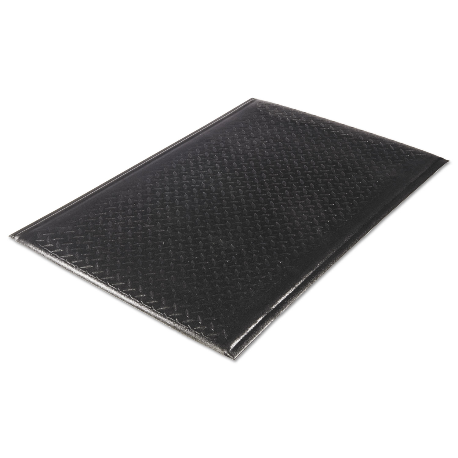  Guardian 24030501DIAM Soft Step Supreme Anti-Fatigue Floor Mat, 36 x 60, Black (MLL24030501DIAM) 
