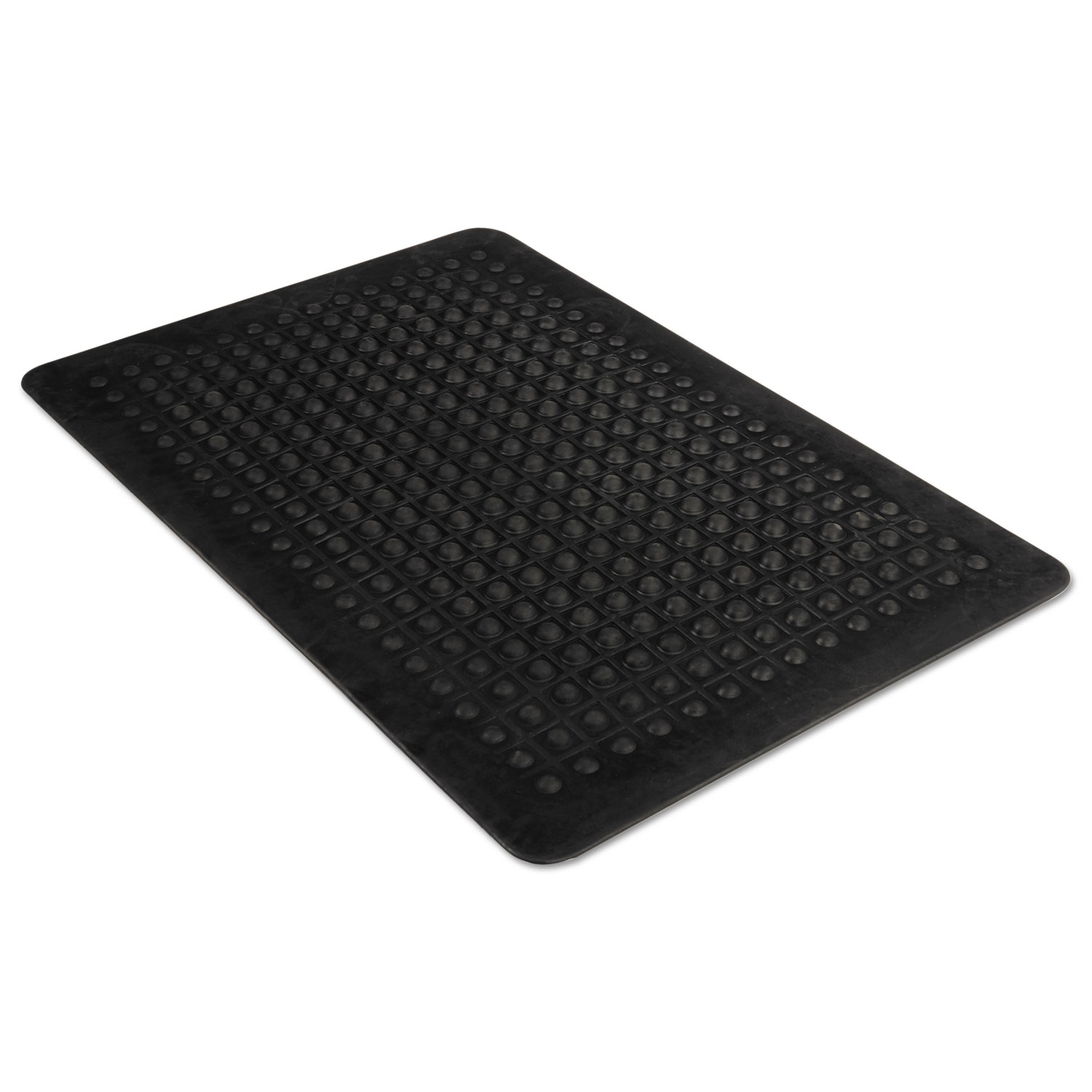  Guardian 24030500 Flex Step Rubber Anti-Fatigue Mat, Polypropylene, 36 x 60, Black (MLL24030500) 
