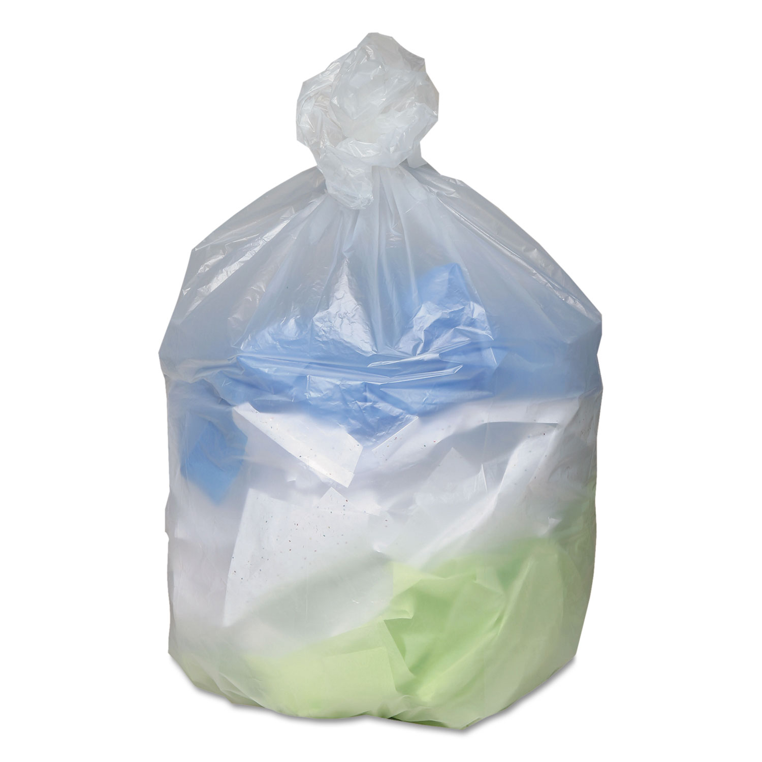Yocup Company: RY 33 Gallon Clear 0.48 Mil 33 x 40 Can Liner / Trash Bag  - 1 case (500 piece)