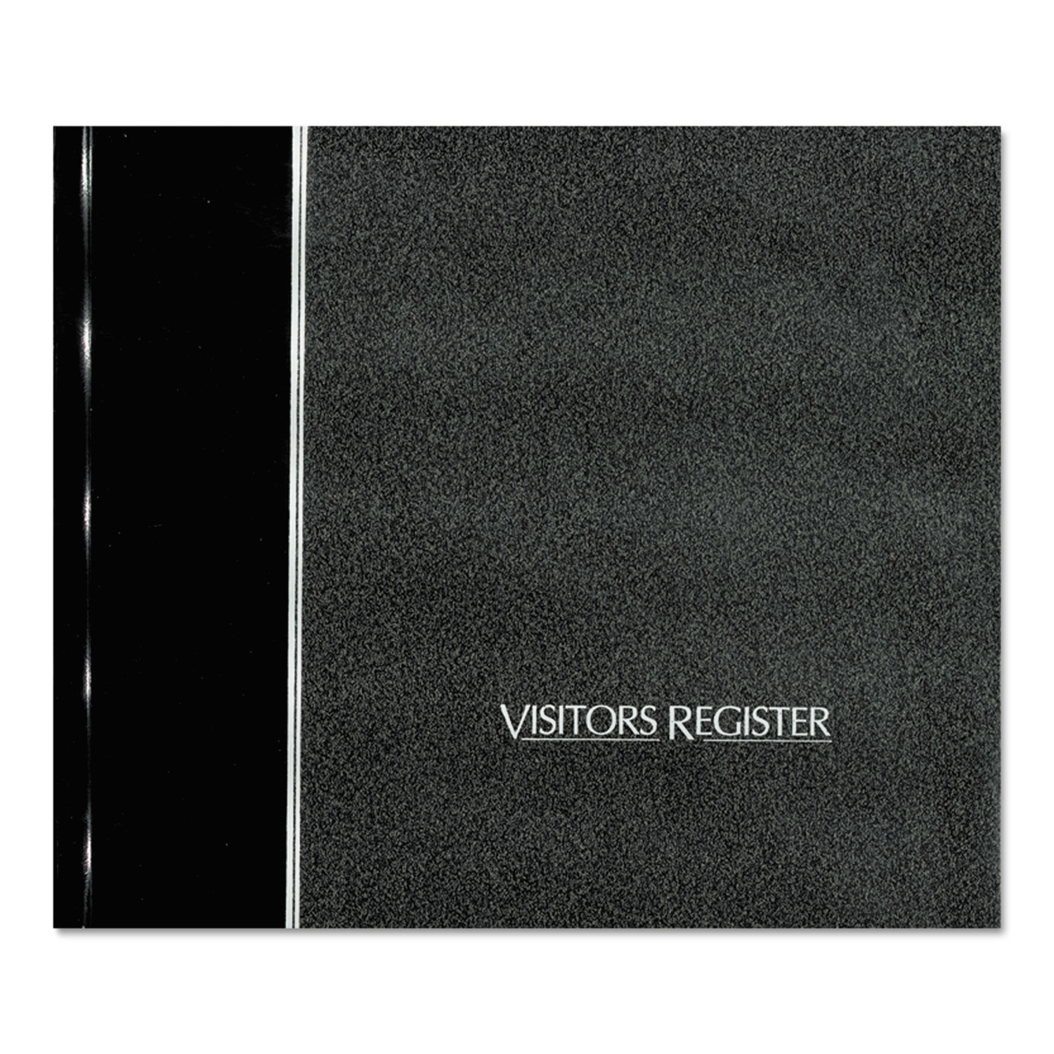 Hardcover Visitor Register Book, Burgundy Cover, 9.78 x 8.5 Sheets, 128 Sheets/Book