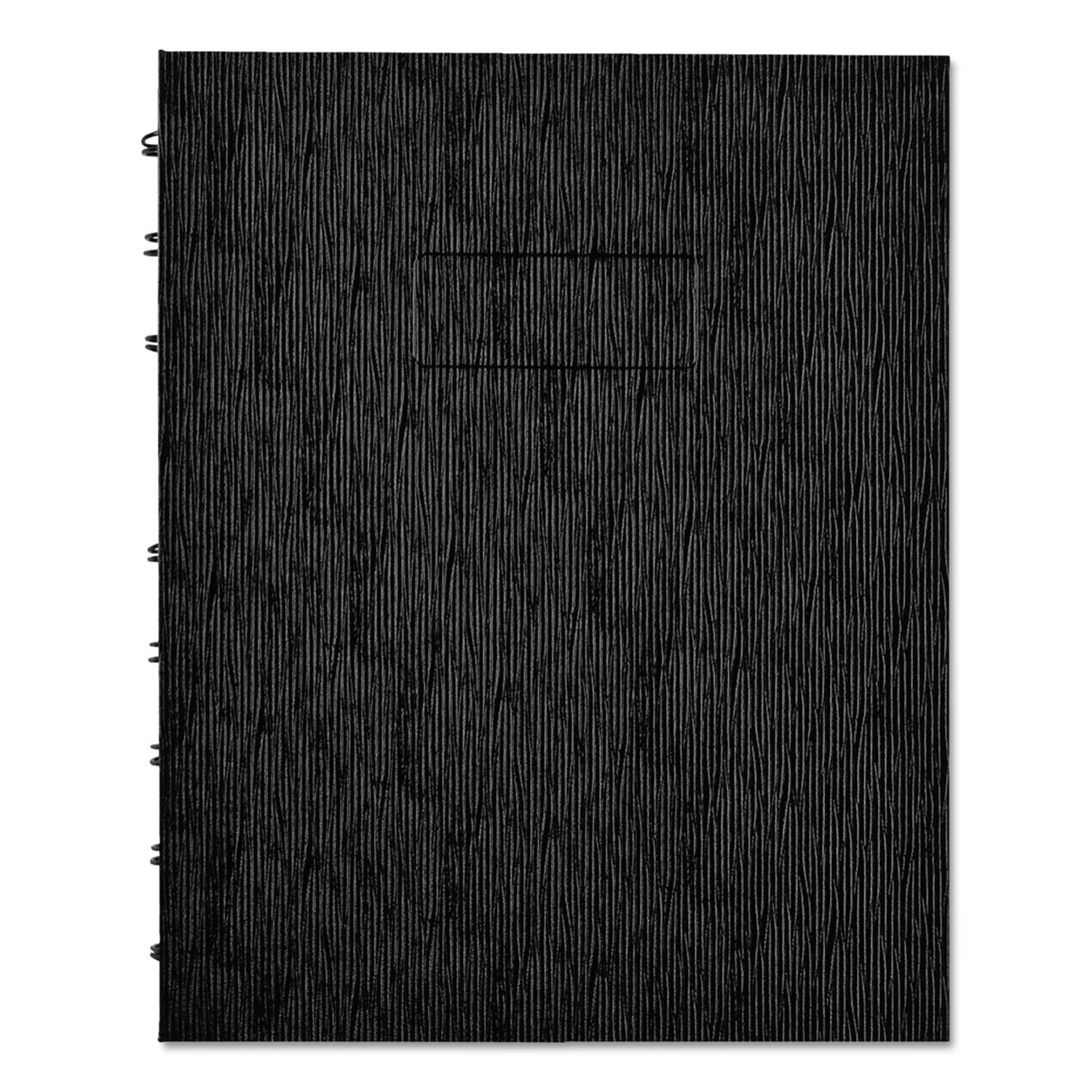  Blueline A7150E.BLK EcoLogix NotePro Notebook, Medium/College Rule, Black Cover, 9.25 x 7.25, 75 Sheets (REDA7150EBLK) 
