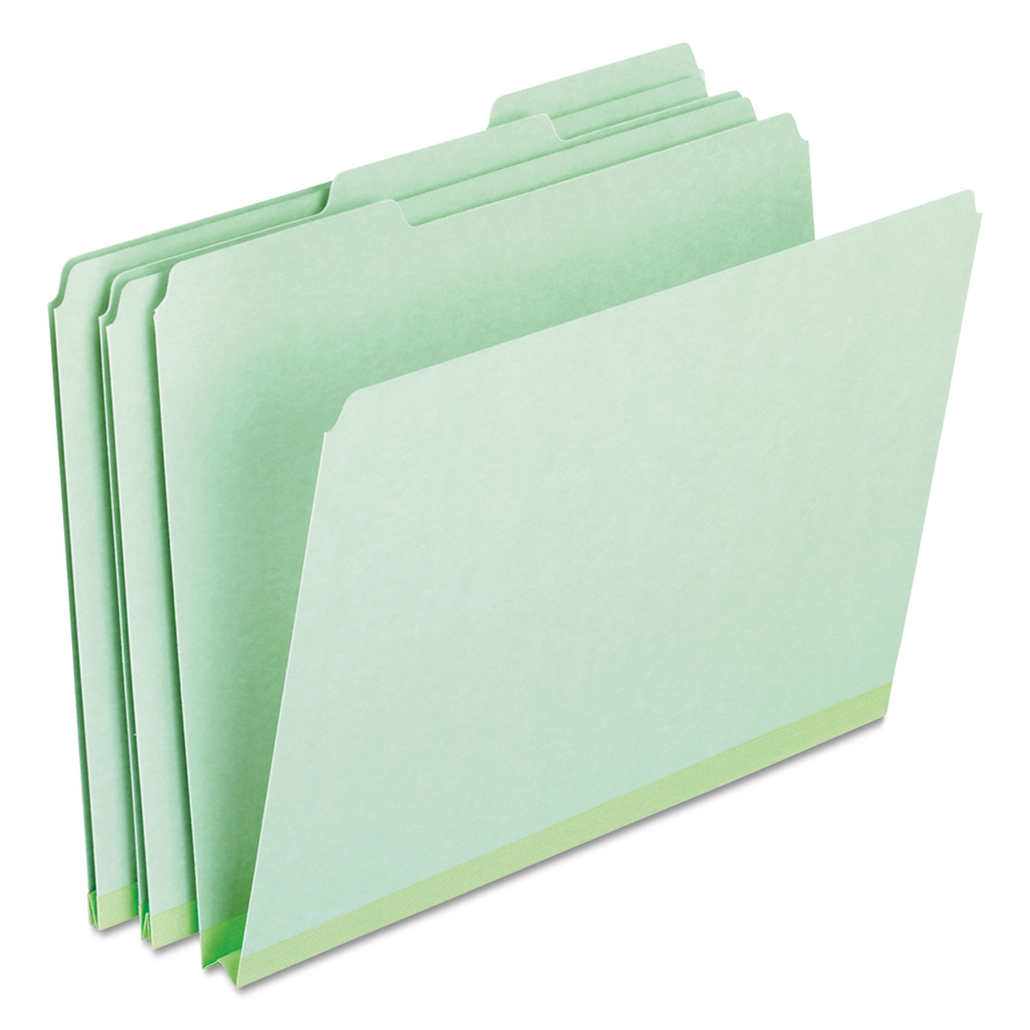 Pendaflex 17167 Pressboard Expanding File Folders, 1/3-Cut Tabs, Letter Size, Green, 25/Box (PFX17167) 