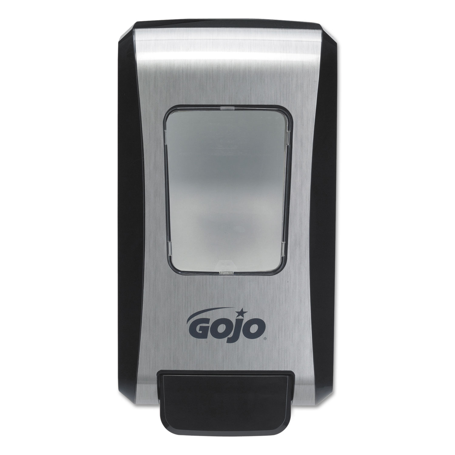 FMX-20 Soap Dispenser, 2000 ml, 6 1/2 x 4 7/10 x 11 7/10, Black/Chrome, 6/Carton