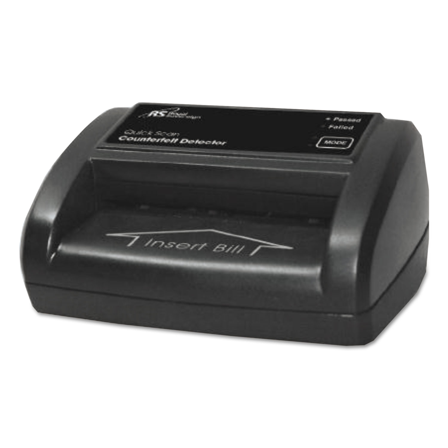 Portable Four-Way Counterfeit Detector, 5 x 3 1/2 x 2 3/8, Black