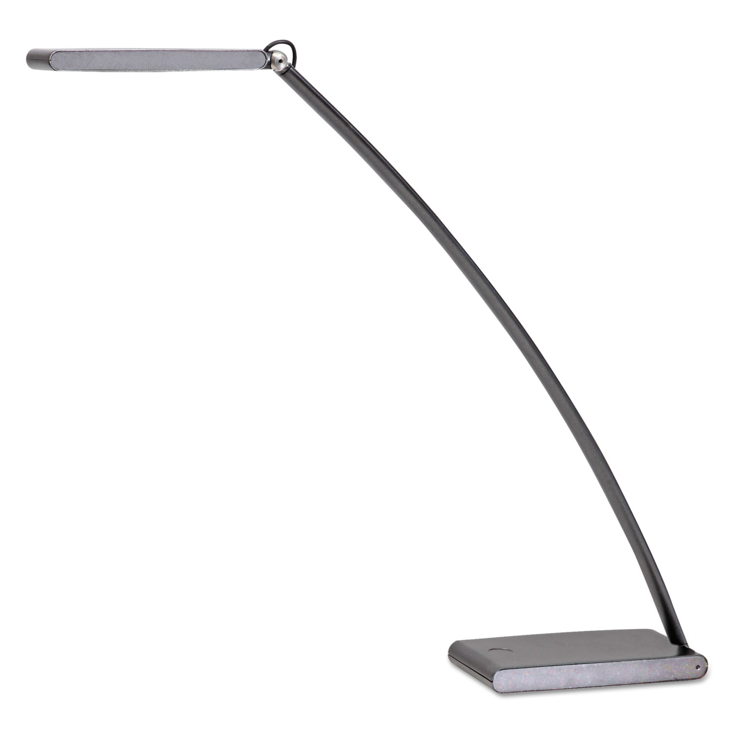 LED TOUCH Desk Lamp with Touch Dimmer, 2w x 21h, Dark Silver