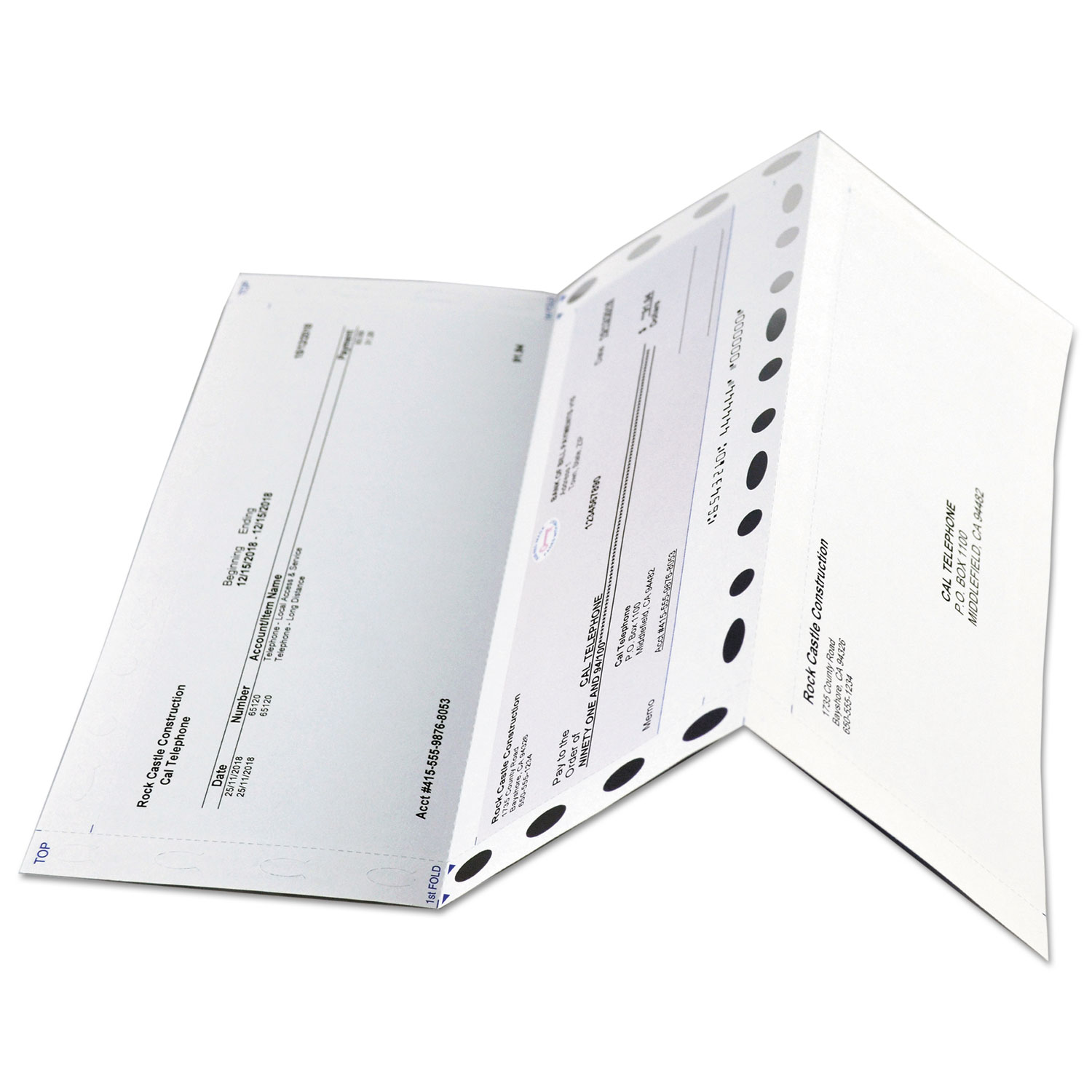 ONEvelope, For Checks, White, 250/Box