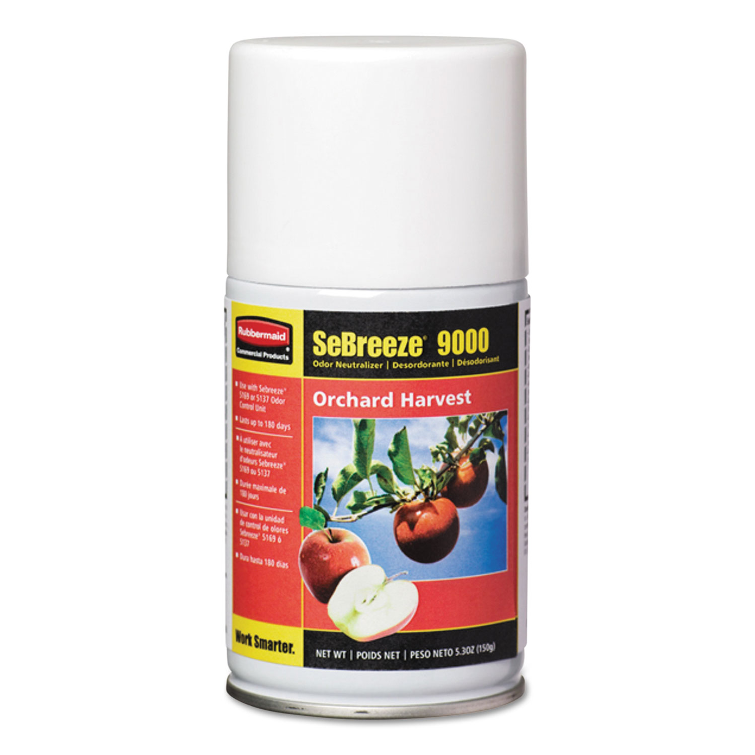 SeBreeze Fragrance Aerosol Canister, Variety Pack, 5.3 oz, 6/Pack