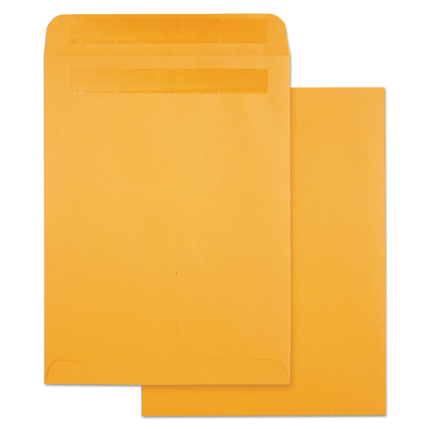 High Bulk Self Sealing Envelopes, 10 x 13, Kraft, 100 per Box