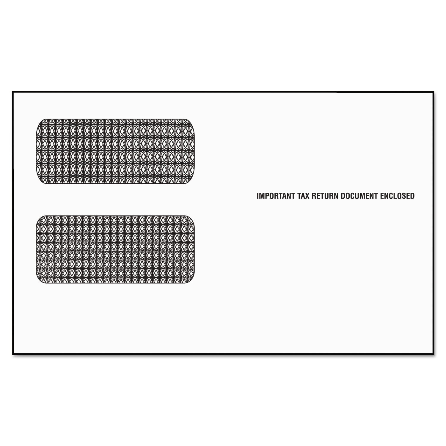  TOPS 2222ES 1099 Double Window Envelope, Commercial Flap, Self-Adhesive Closure, 5.63 x 9.5, White, 24/Pack (TOP2222ES) 