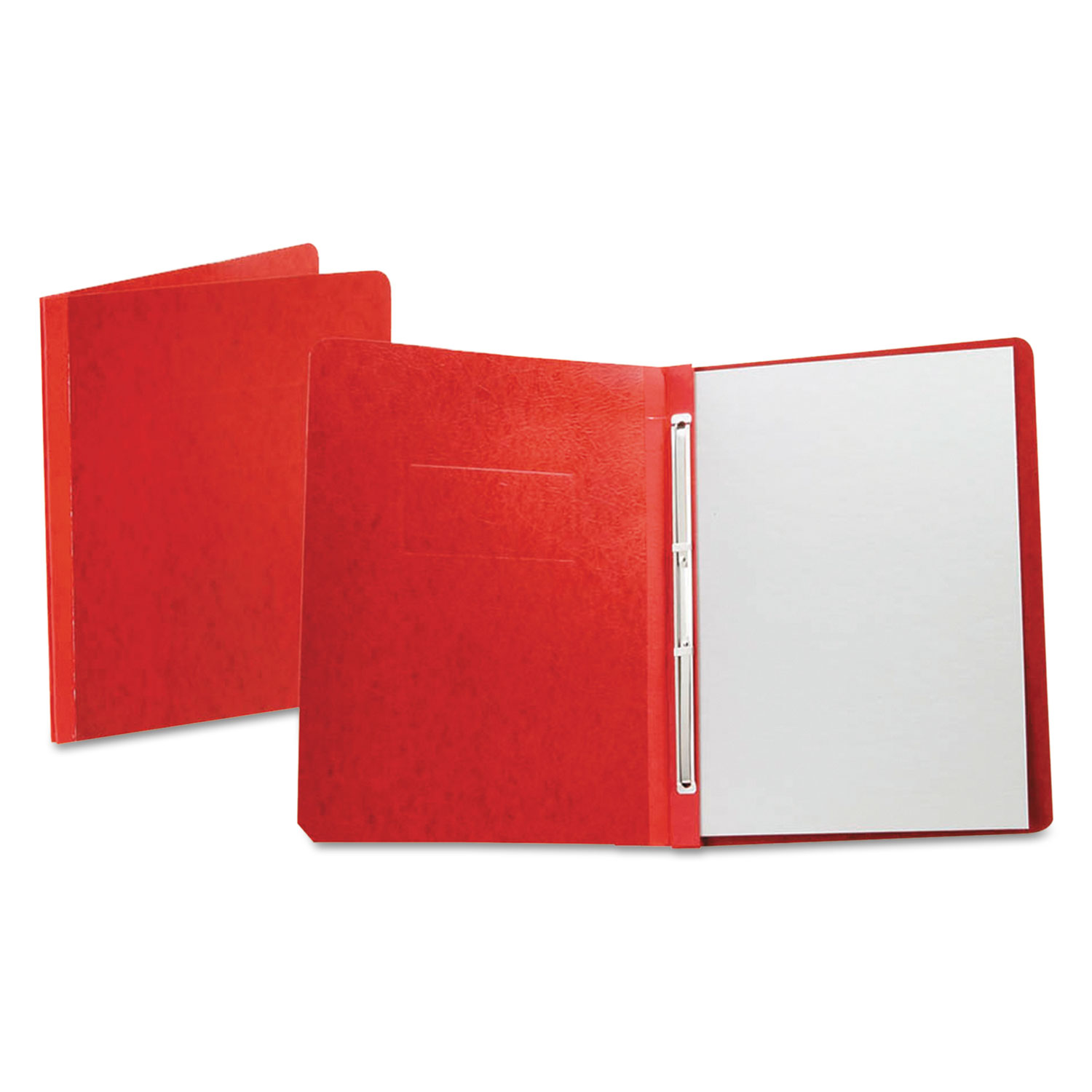  Oxford 12711 PressGuard Coated Cover, Prong Clip, Letter, 3 Capacity, Executive Red (OXF12711) 