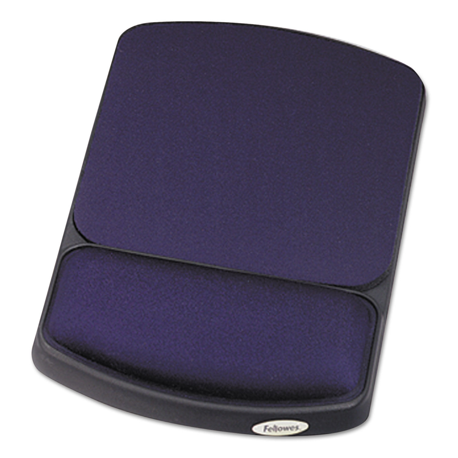  Fellowes 98741 Gel Mouse Pad with Wrist Rest, 6.25 x 10.12, Black/Sapphire (FEL98741) 