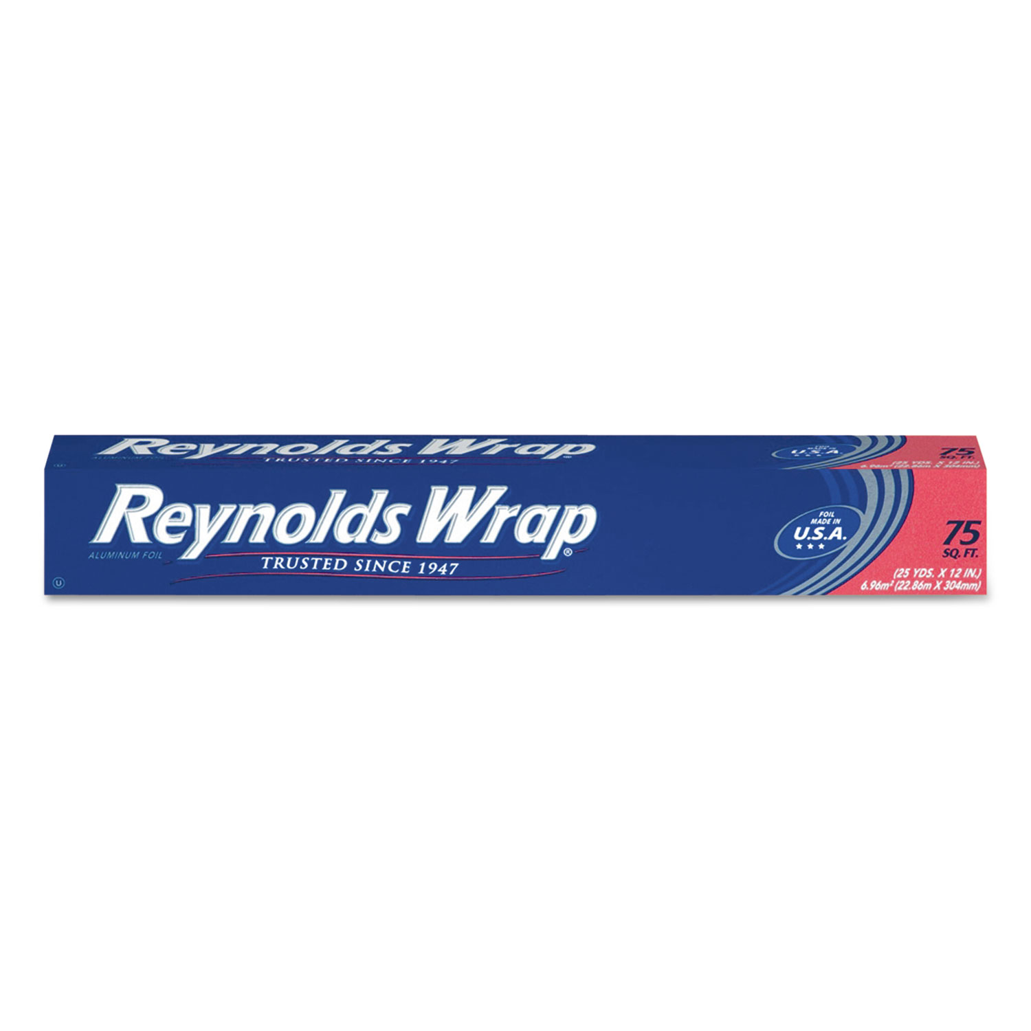 Reynolds Wrap PAC F28015 Standard Aluminum Foil Roll, 12 x 75 ft, Silver, 35/Carton (RFPF28015CT) 