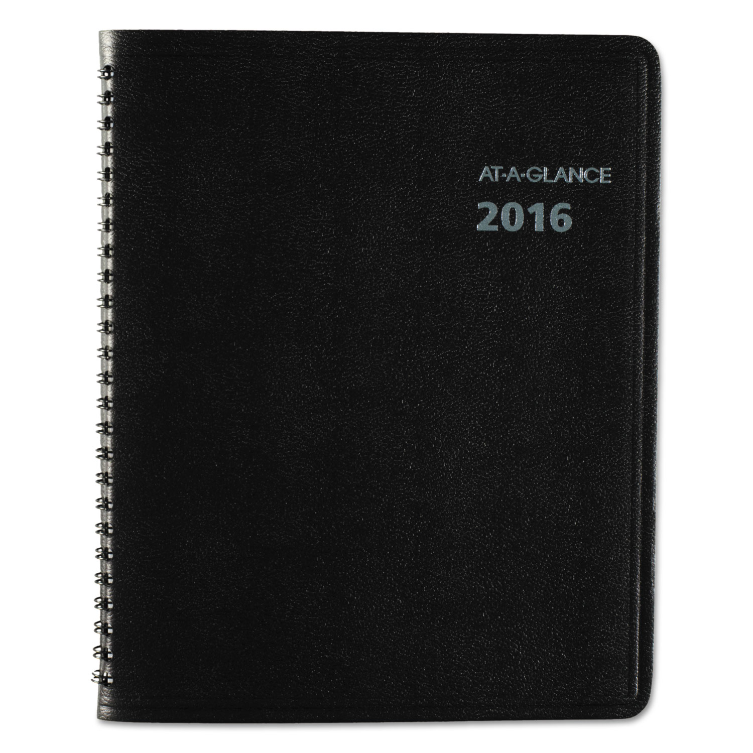 QuickNotes Monthly Planner, 6 7/8 x 8 3/4, Black, 2018
