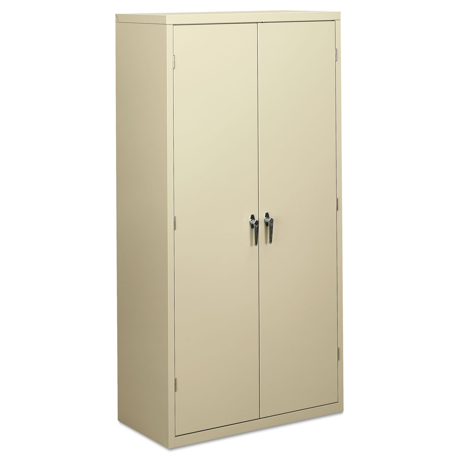 Assembled Storage Cabinet, 36w x 18-1/4d x 71-3/4h, Putty