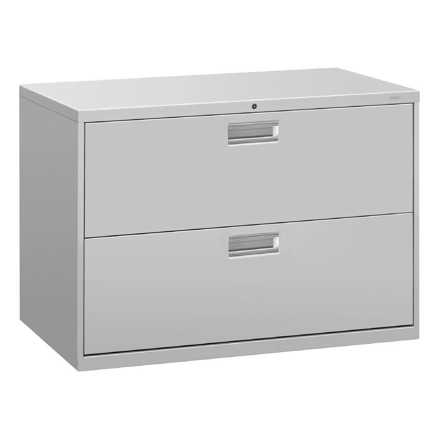 600 Series Two-Drawer Lateral File, 42w x 18d x 28h, Light Gray