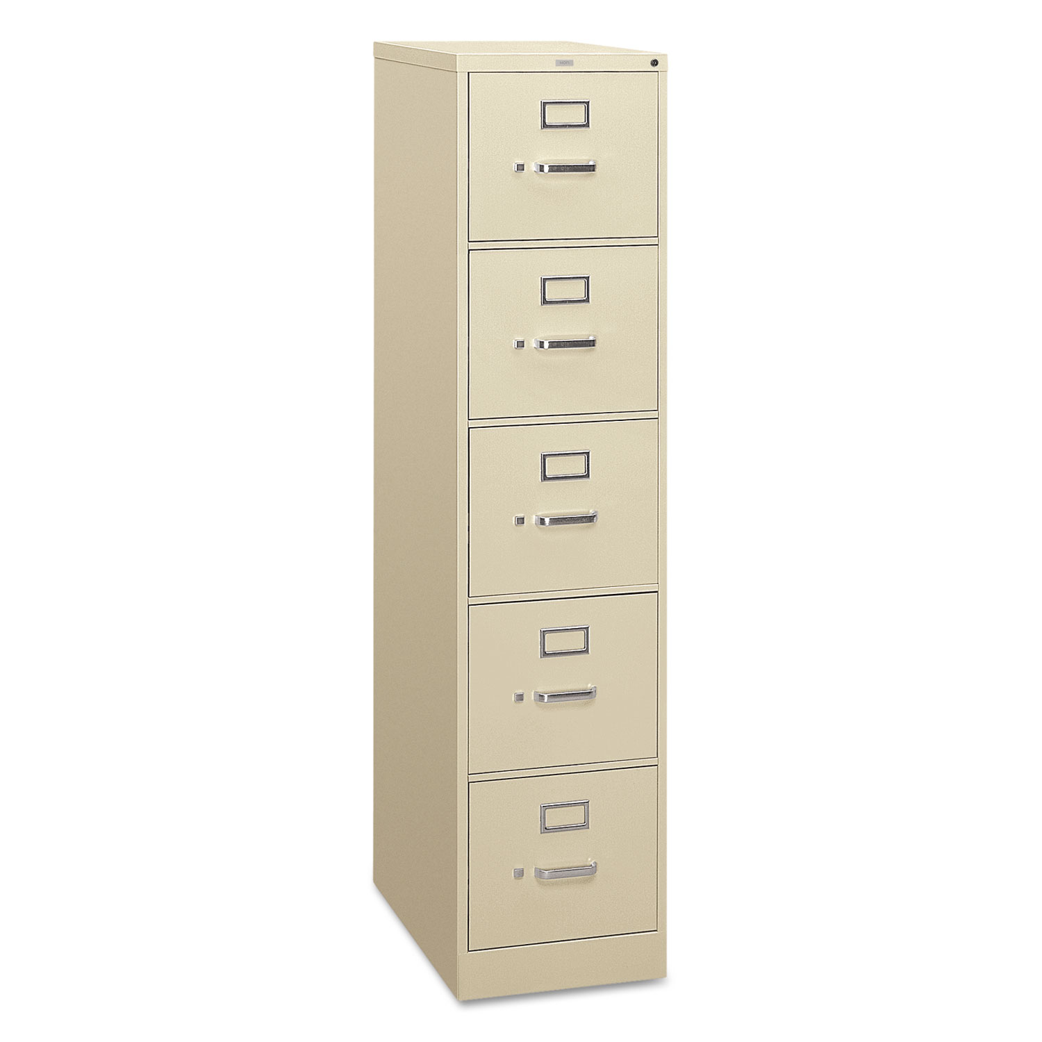 310 Series Vertical File, 5 Letter-Size File Drawers, Putty, 15